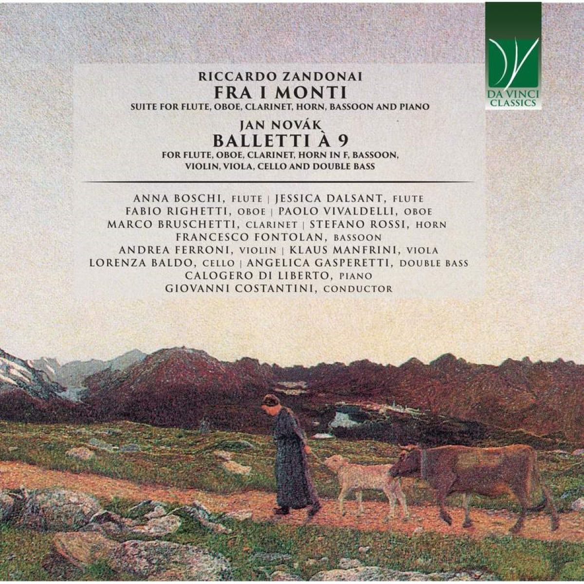 Afbeelding van Various Artists - Riccardo Zandonai: Fra I Monti, Jan Novák: Ballett à 9