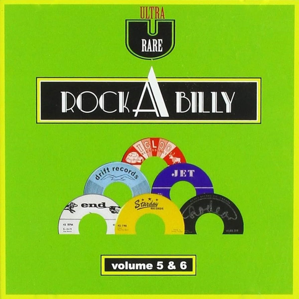 Afbeelding van Various Artists - Ultra Rare Rockabilly, Volume 5 & 6