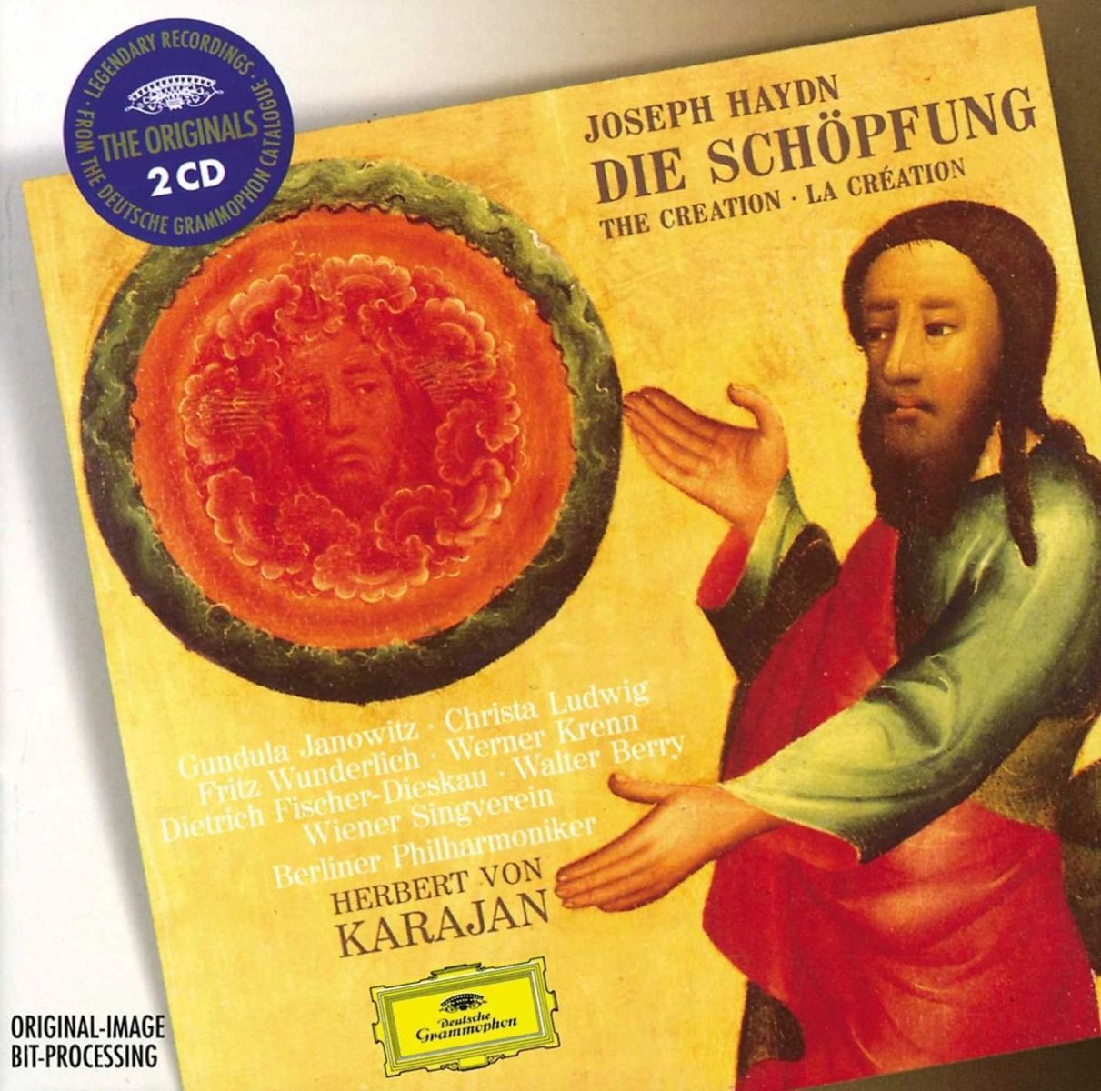 Afbeelding van Berliner Philharmoniker, Herbert Von Karajan - Haydn: Die Schöpfung (Complete)