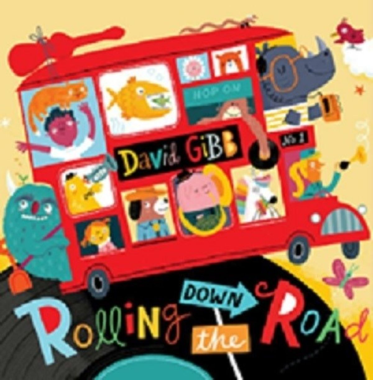 Afbeelding van David Gibb - Rolling Down The Road