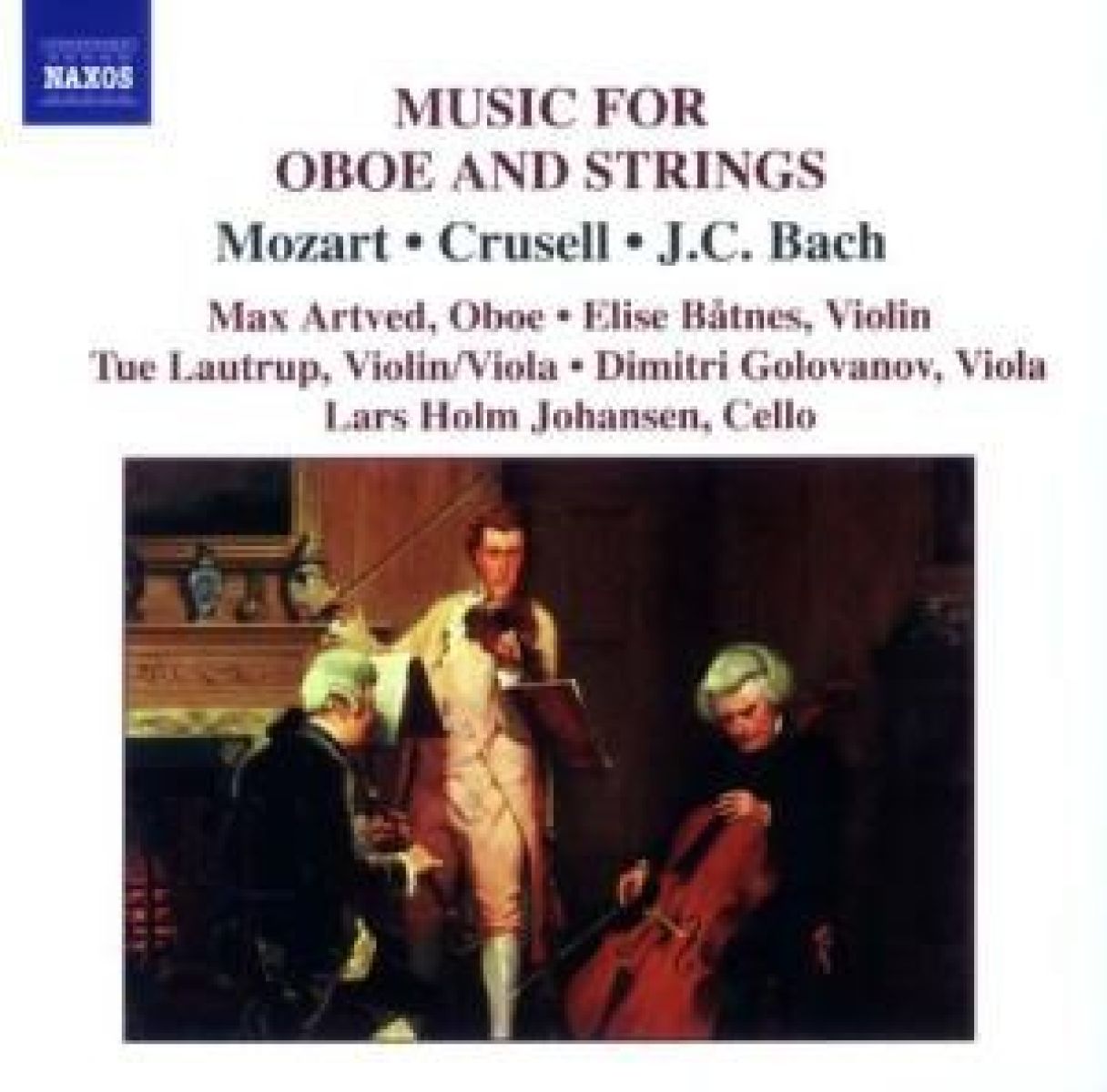 Afbeelding van Max Artved, Elise Batnes, Tue Lautrup, Dimitri Goovano, Lars Holm Johansen - Music For Oboe And Strings
