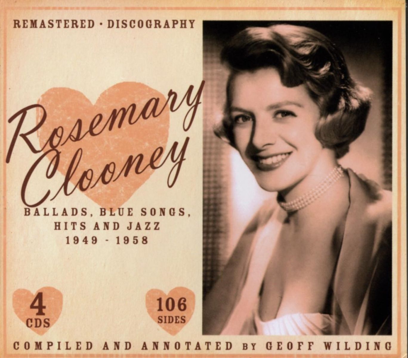 Afbeelding van Rosemary Clooney - Ballads, Blue Songs, Hits And Jazz 1949-1958
