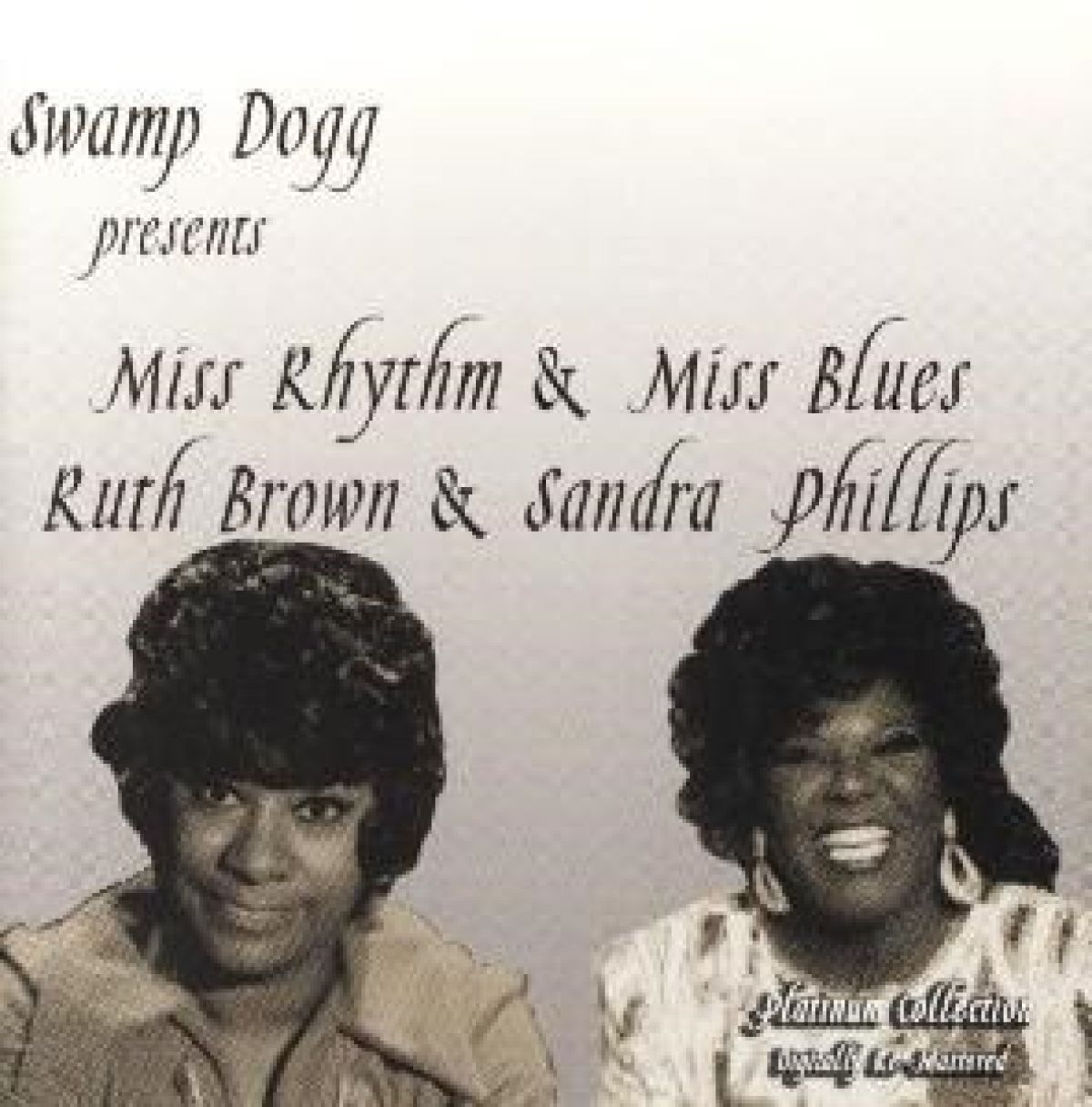 Afbeelding van Ruth Brown & Sandra Phillips - Swamp Dogg Presents Miss Rhythm & Miss Blues