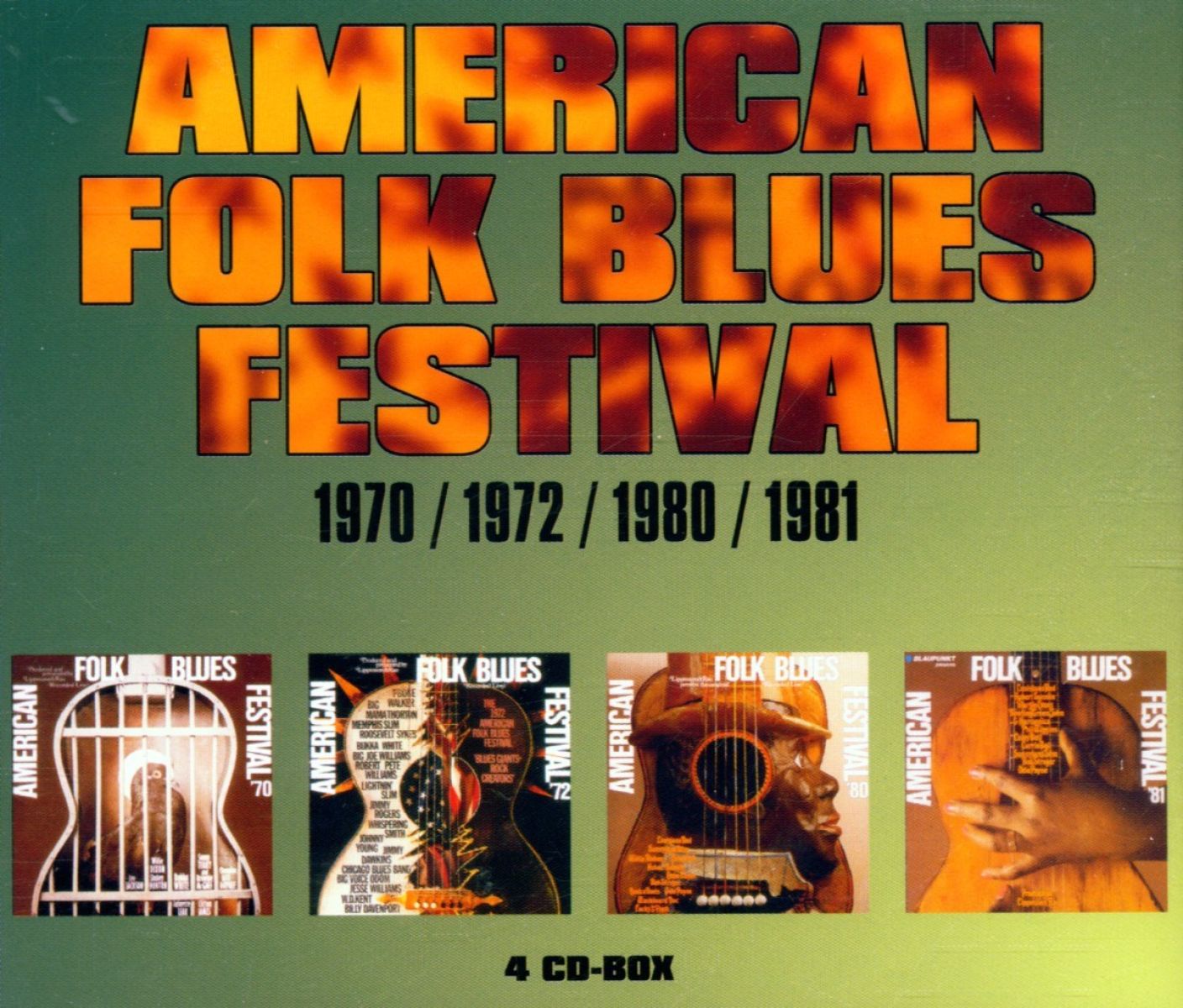 Various Artists - American Folk Blues Festival 70/72/80/81