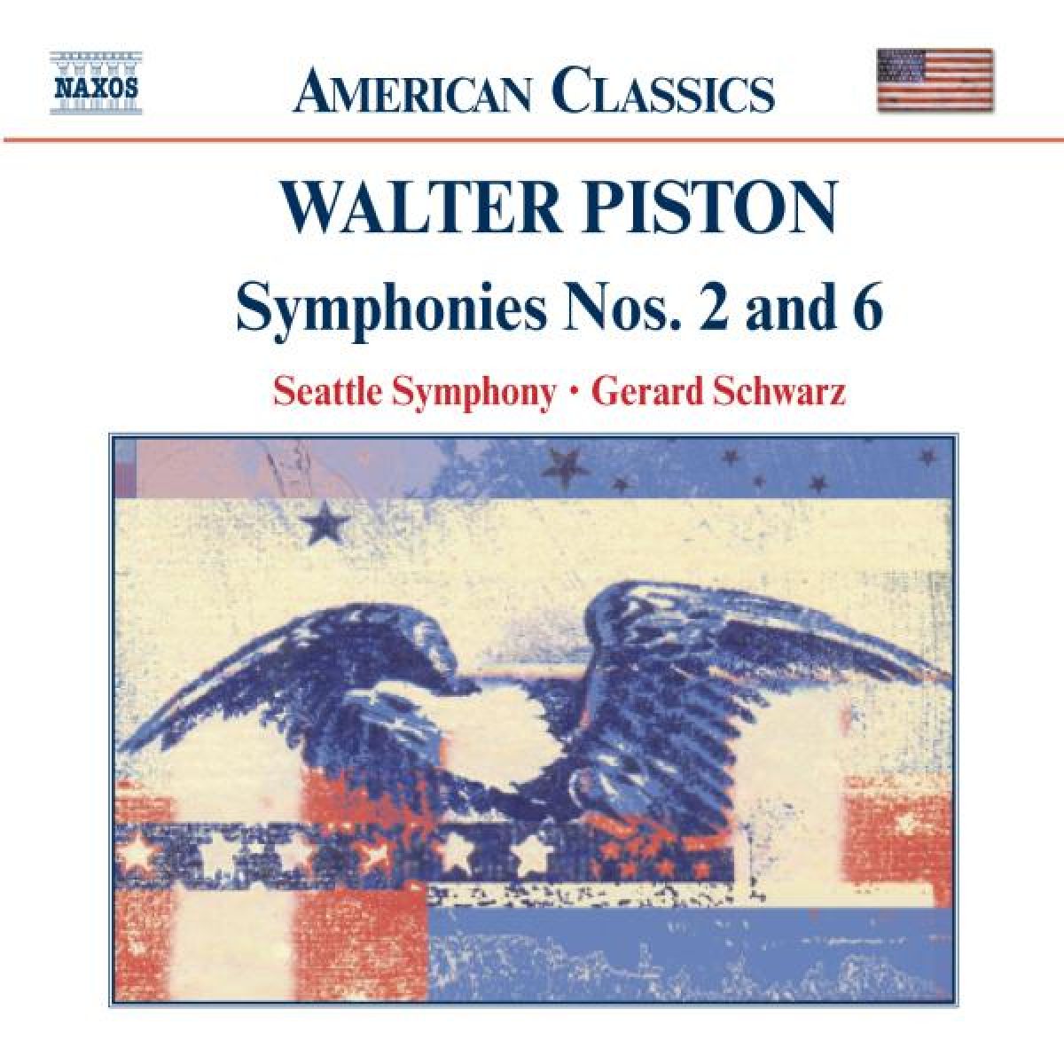 Afbeelding van Seattle Symphony Orchestra - Piston: Symphonies 2 & 6