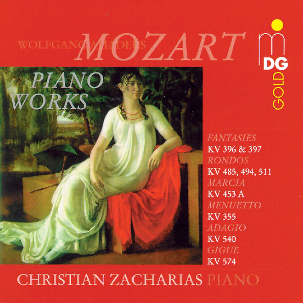 Afbeelding van Christian Zacharias - Mozart: Piano Works