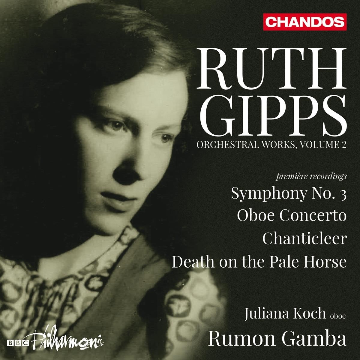 Afbeelding van Julian Koch, BBC Philharmonic Orchestra, Rumon Gamba - Gipps: Gipps Orchestral Works Vol. 2