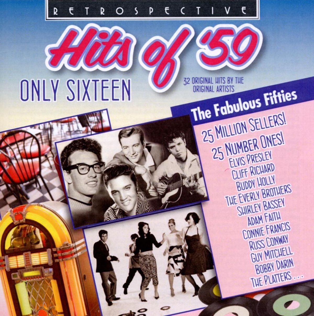 Afbeelding van Various Artists - Hits Of '59 - Only Sixteen