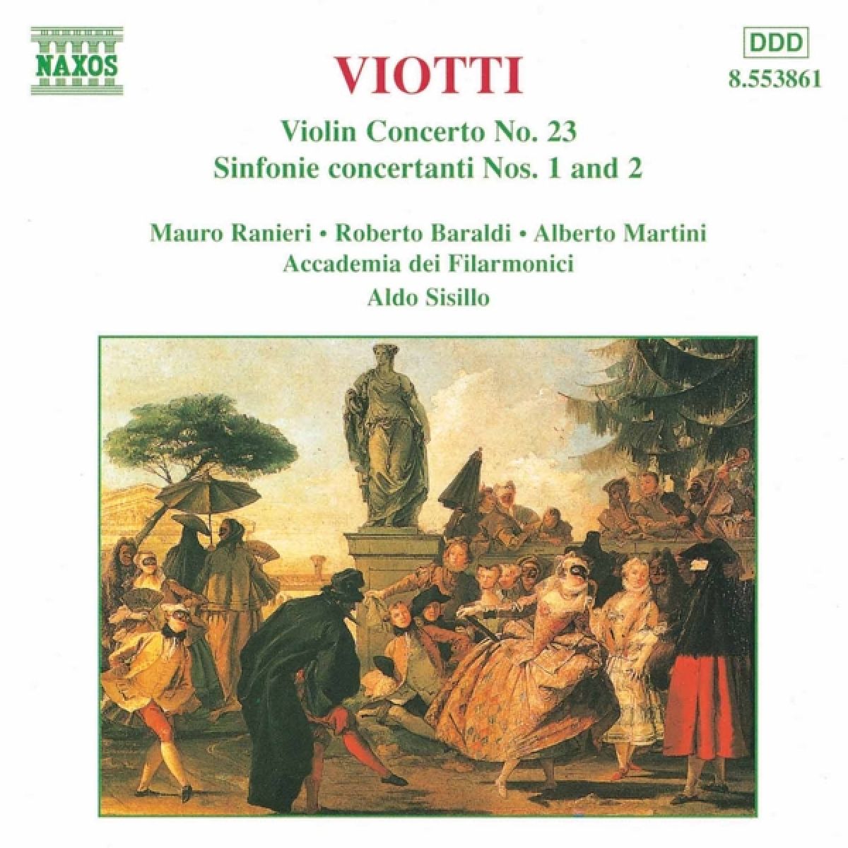 Afbeelding van Accademia I Filarmonici, Aldo Sisillo - Viotti: Violin Concerto 23