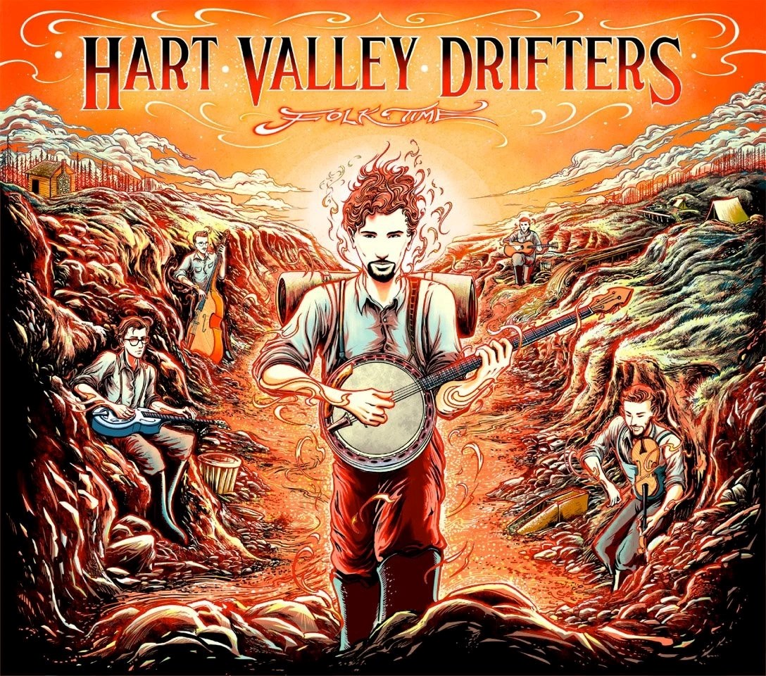 Afbeelding van Hart Valley Drifters - Folk Time