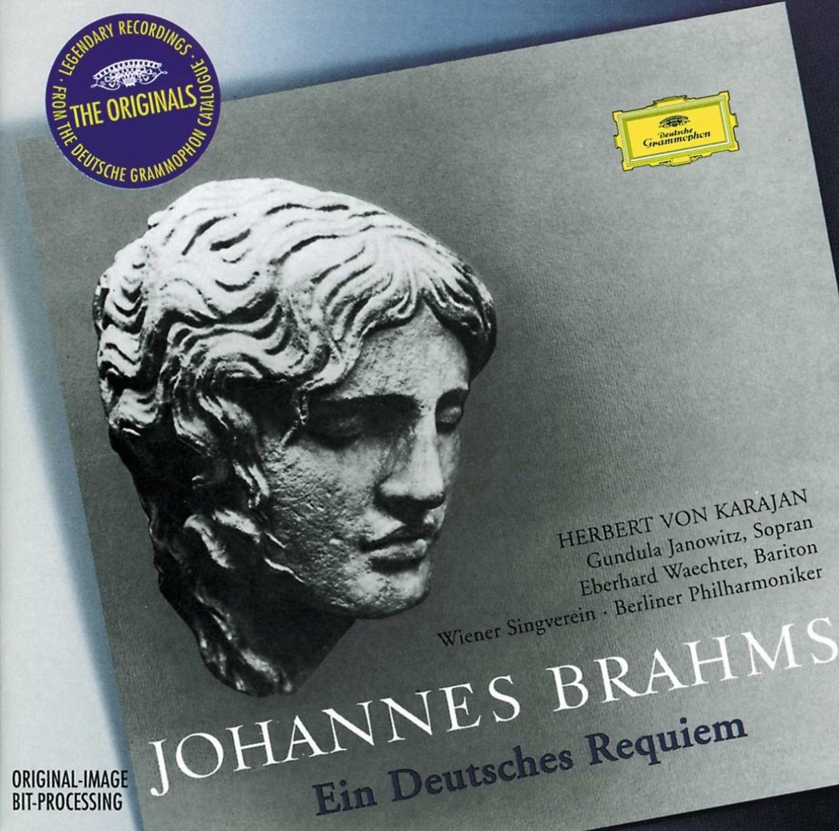 Afbeelding van Gundula Janowitz, Eberhard Wächter, Berliner Philharmoniker - Brahms: Ein Deutsches Requiem (Complete)