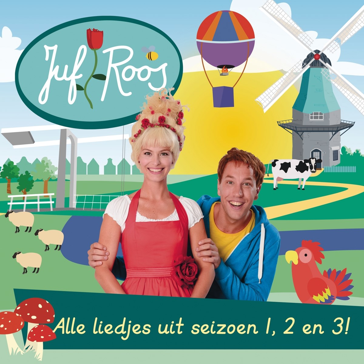 Afbeelding van Juf Roos - Alle Liedjes Uit Seizoen 1, 2 en 3!