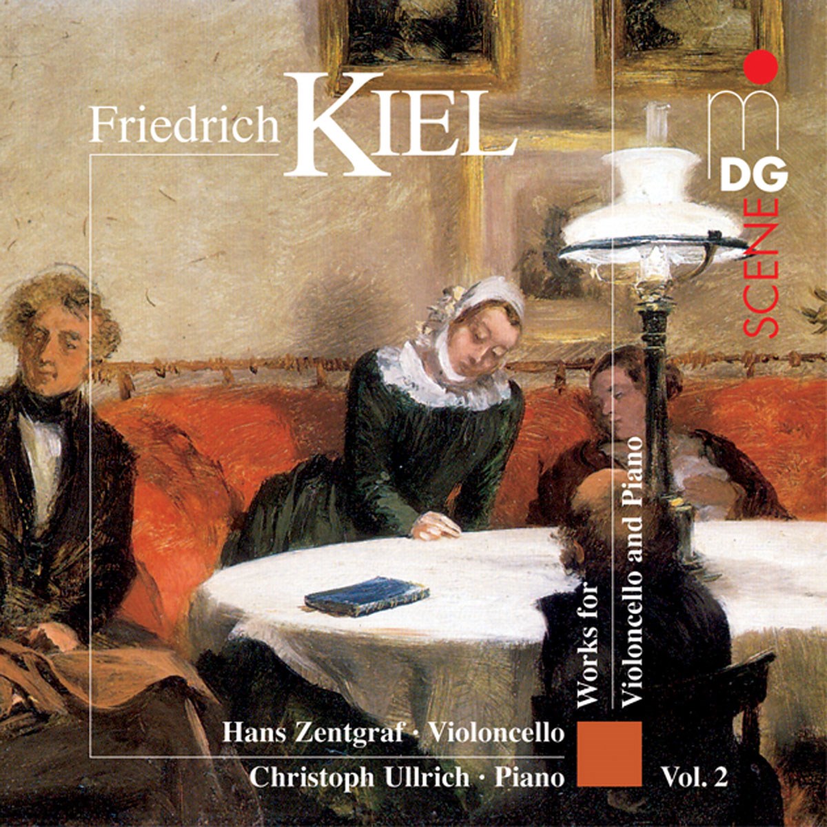 Afbeelding van Hans Zentgraf & Christoph Ullrich - Kiel: Works For Violoncello And Piano Vol.2