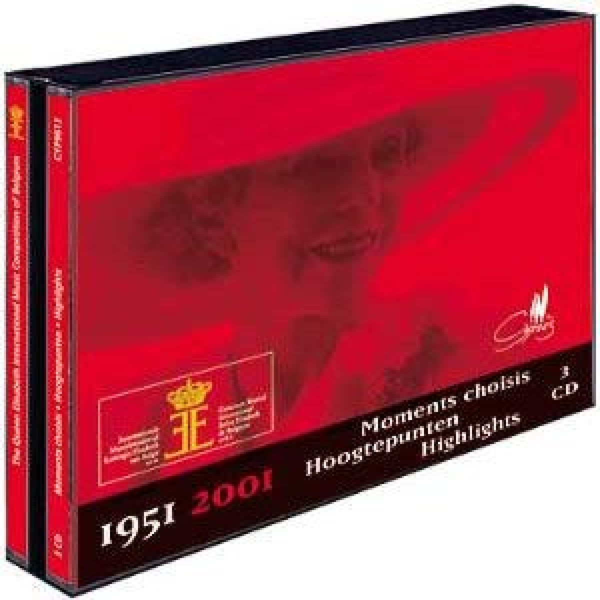Afbeelding van Various Artists - The Queen Elisabeth International Music Competition Of Belgium - Highlights 1951 - 2001