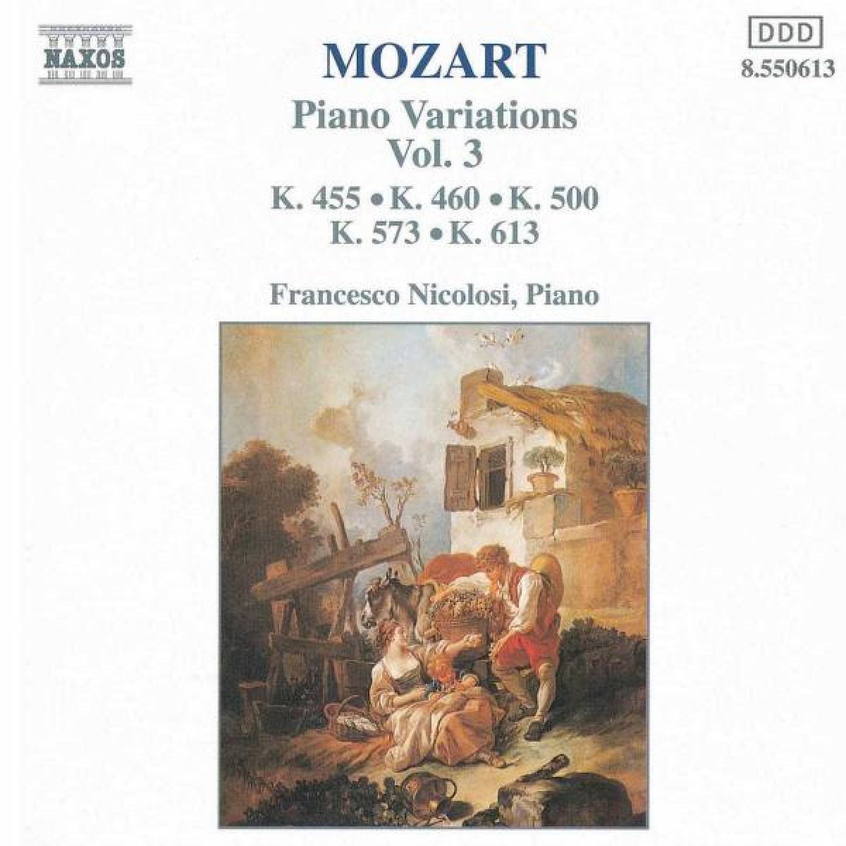 Francesco Nicolosi - Mozart: Piano Variations 3