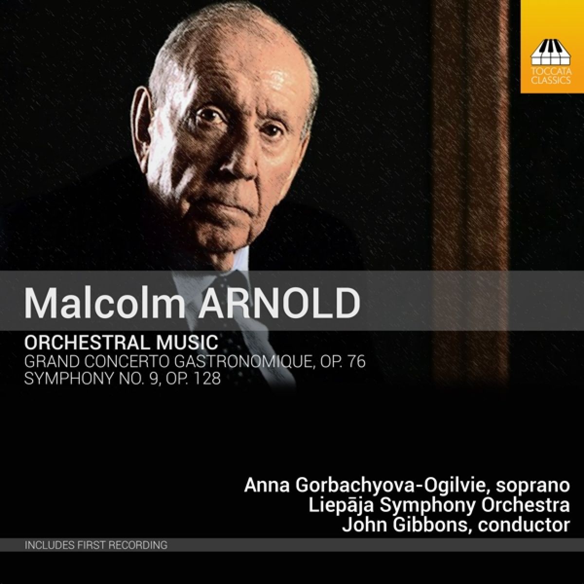 Afbeelding van Anna Gorbachyova-Ogilvie, Liepaja Symphony Orchestra, John Gibbons - Arnold: Orchestral Music