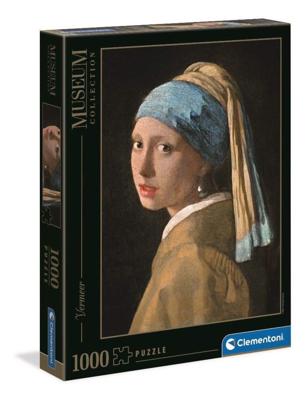 Afbeelding van Museum Collection - Vermeer - Girl With The Pearl Earring (1000 Stukjes)