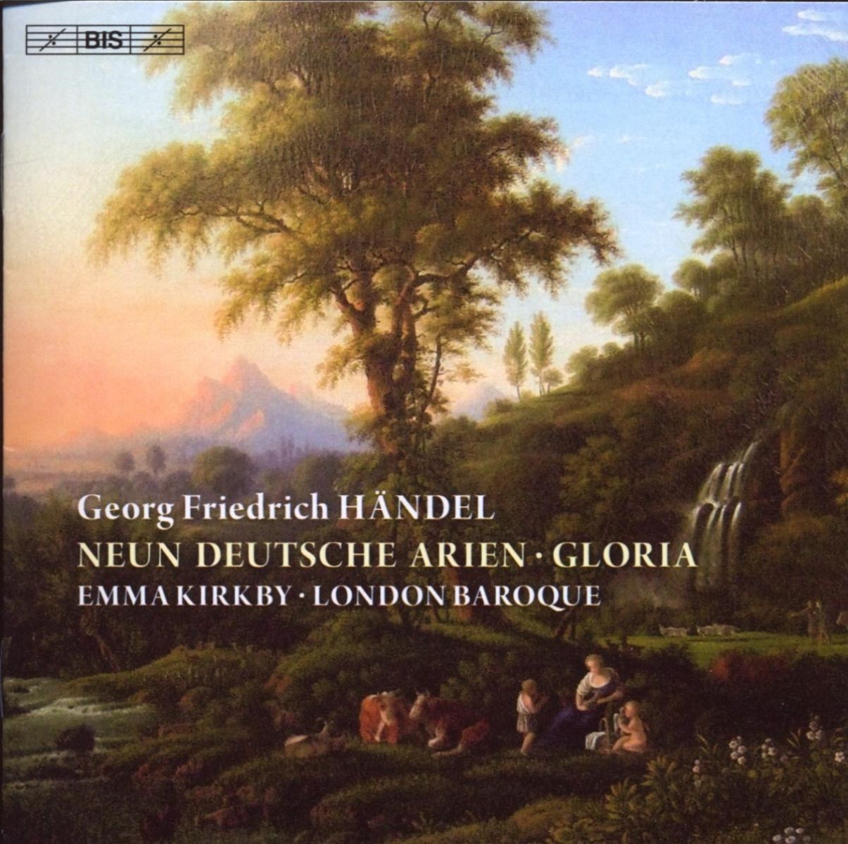 Afbeelding van Emma Kirkby, London Baroque - Händel: Neun Deutsche Arien | Trio Sonata Hwv