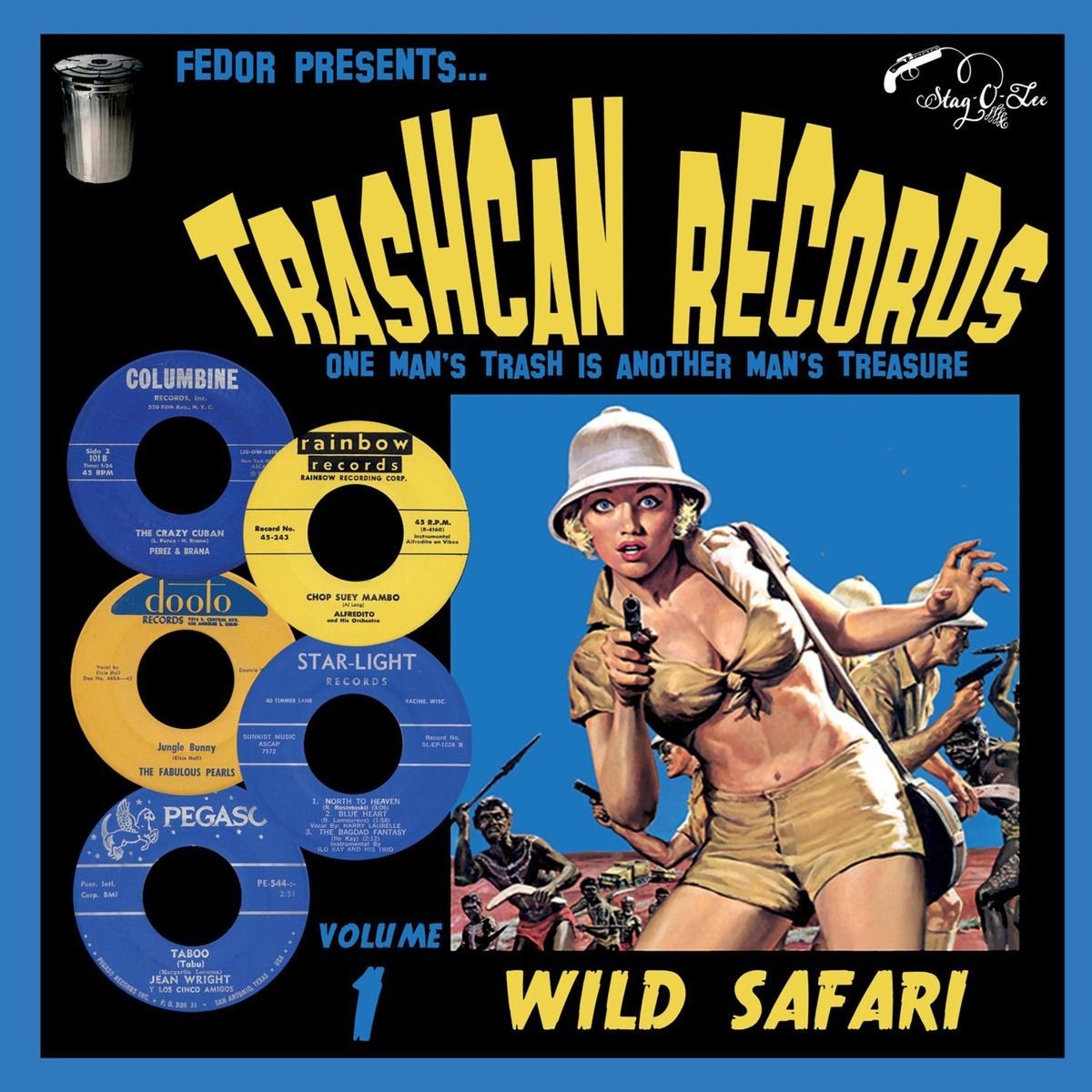 Afbeelding van Various Artists (Trash Can Records 01) - Trashcan Records Volume 1 - Wild Safari