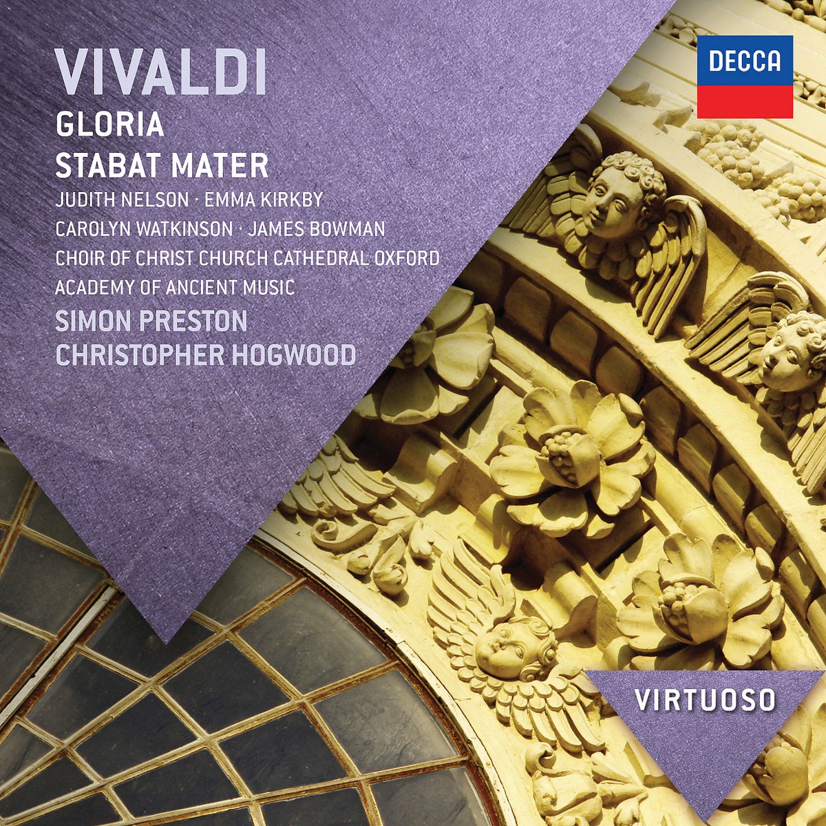 Judith Nelson, Emma Kirkby, Carolyn Watkinson, The Academy Of Ancient Music, Simon Preston, Christopher Hogwood - Vivaldi: Gloria: Stabat Mater