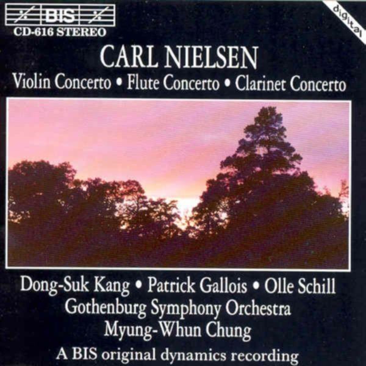 Dong-Suk Kang, Patrick Gallois, Gothenburg Symphony Orchestra, Myung-Whun Chung - Nielsen: Violin Concerto | Flute Concerto | Clarinet Concerto