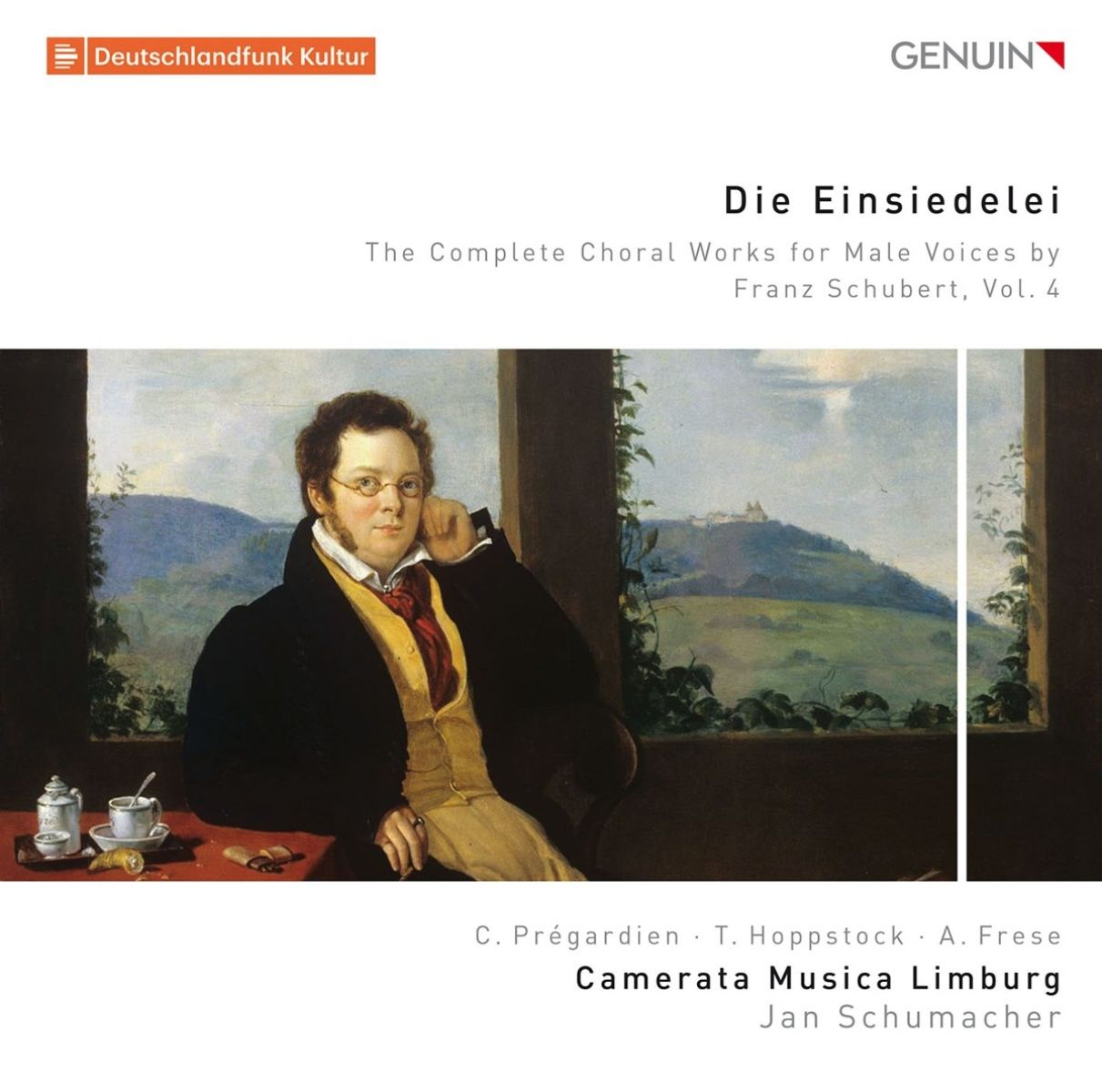 Afbeelding van Christoph Prégardien, Tilman Hoppstock, Andreas Frese, Camerata Musica Limburg, Jan Schumacher - Wehmut: The Complete Choral Works For Male Voices By Franz Schubert, Vol. 4