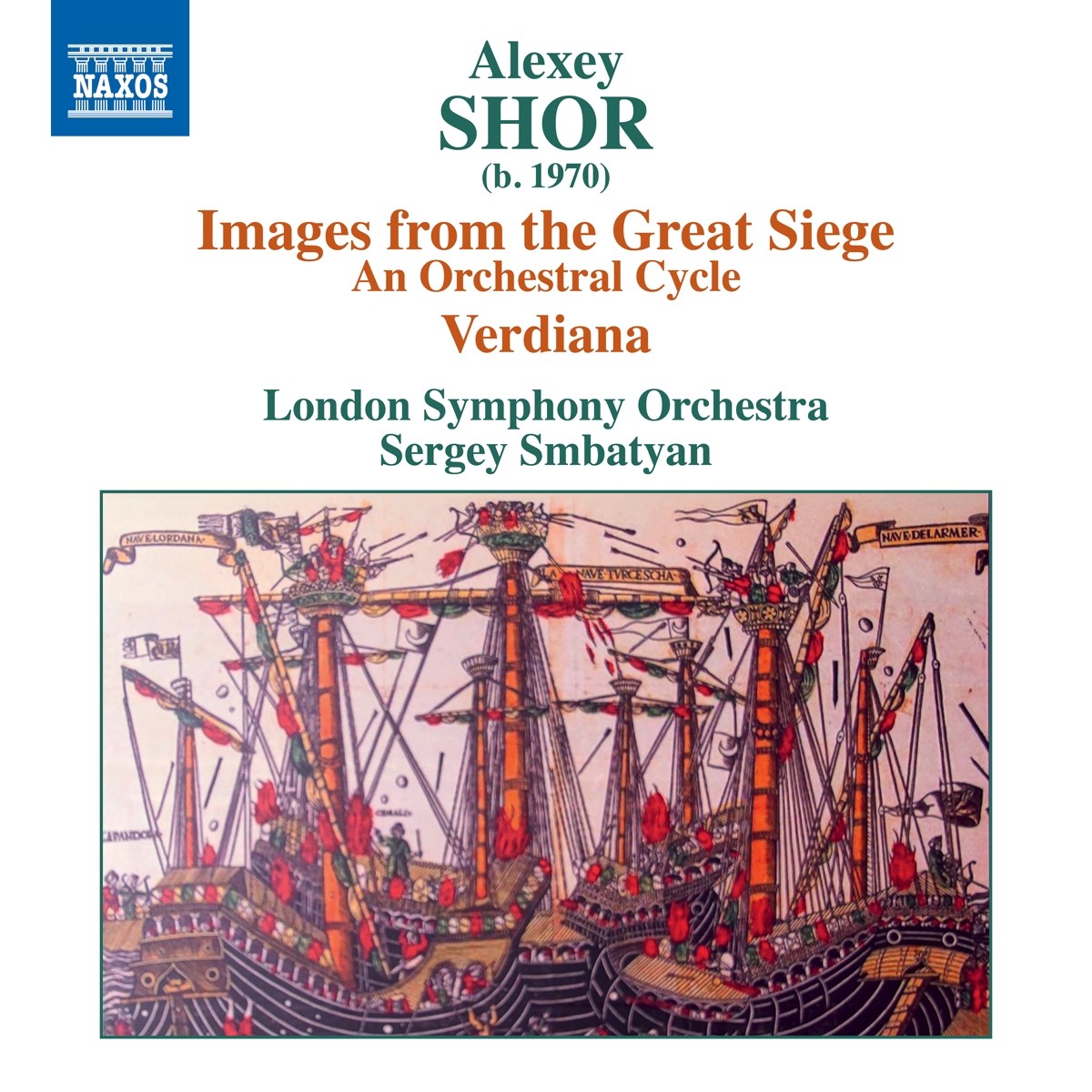 Afbeelding van London Symphony Orchestra, Sergey Smbatyan - Shor: Images From The Great Siege | Verdiana