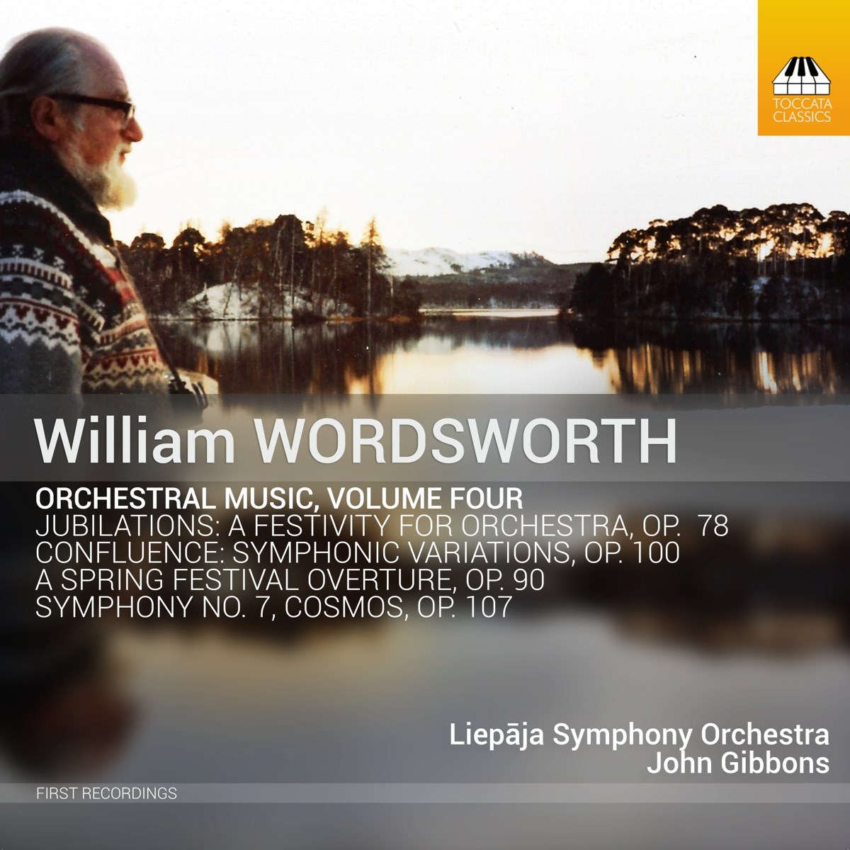 Afbeelding van Liga Balabola, Liepaja Symphony Orchestra, John Gibbons - Wordsworth: Orchestral Music, Volume Four