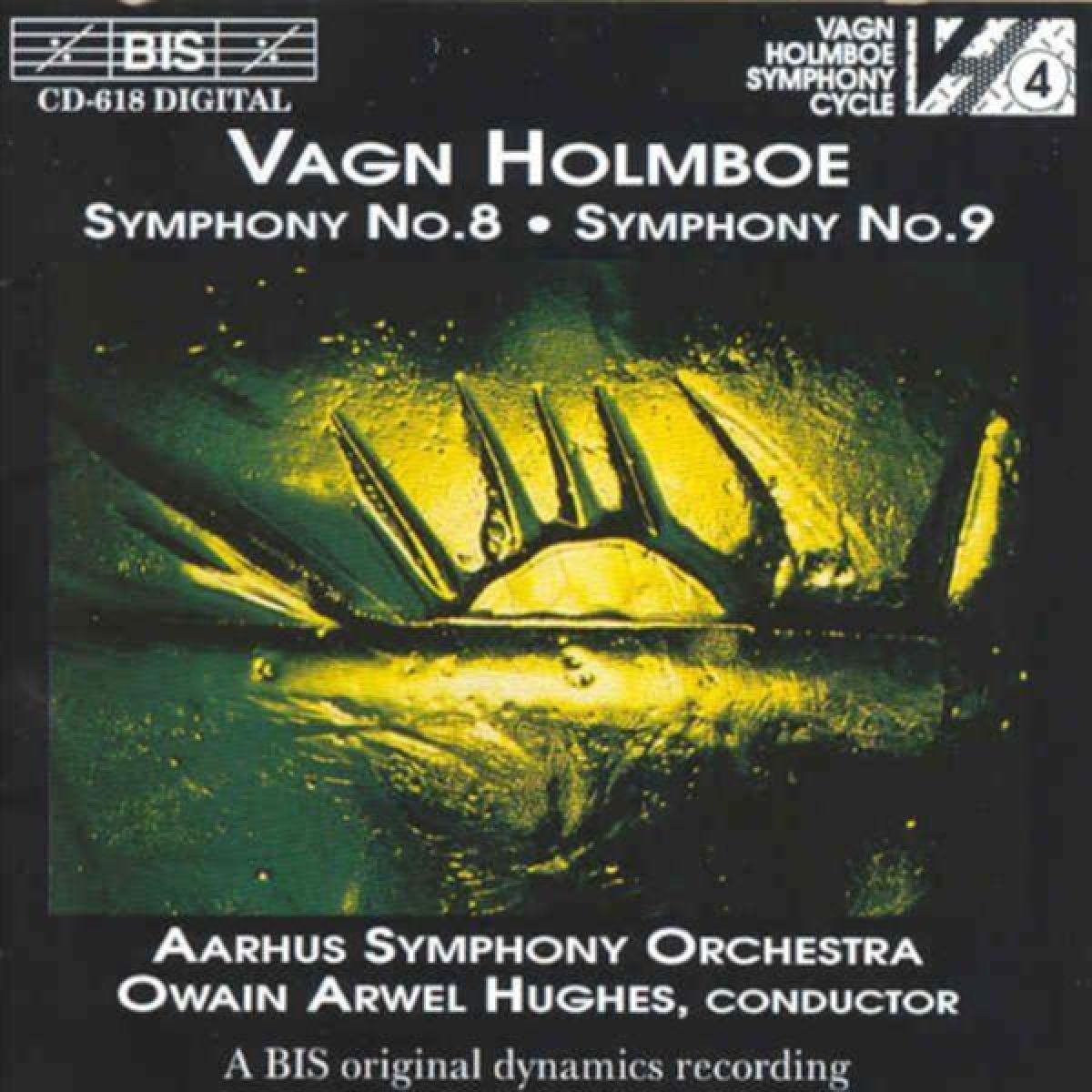 Afbeelding van Aarhus Symphony Orchestra, Owain Arwel Hughes - Holmboe: Symphony No.8, Op. 56