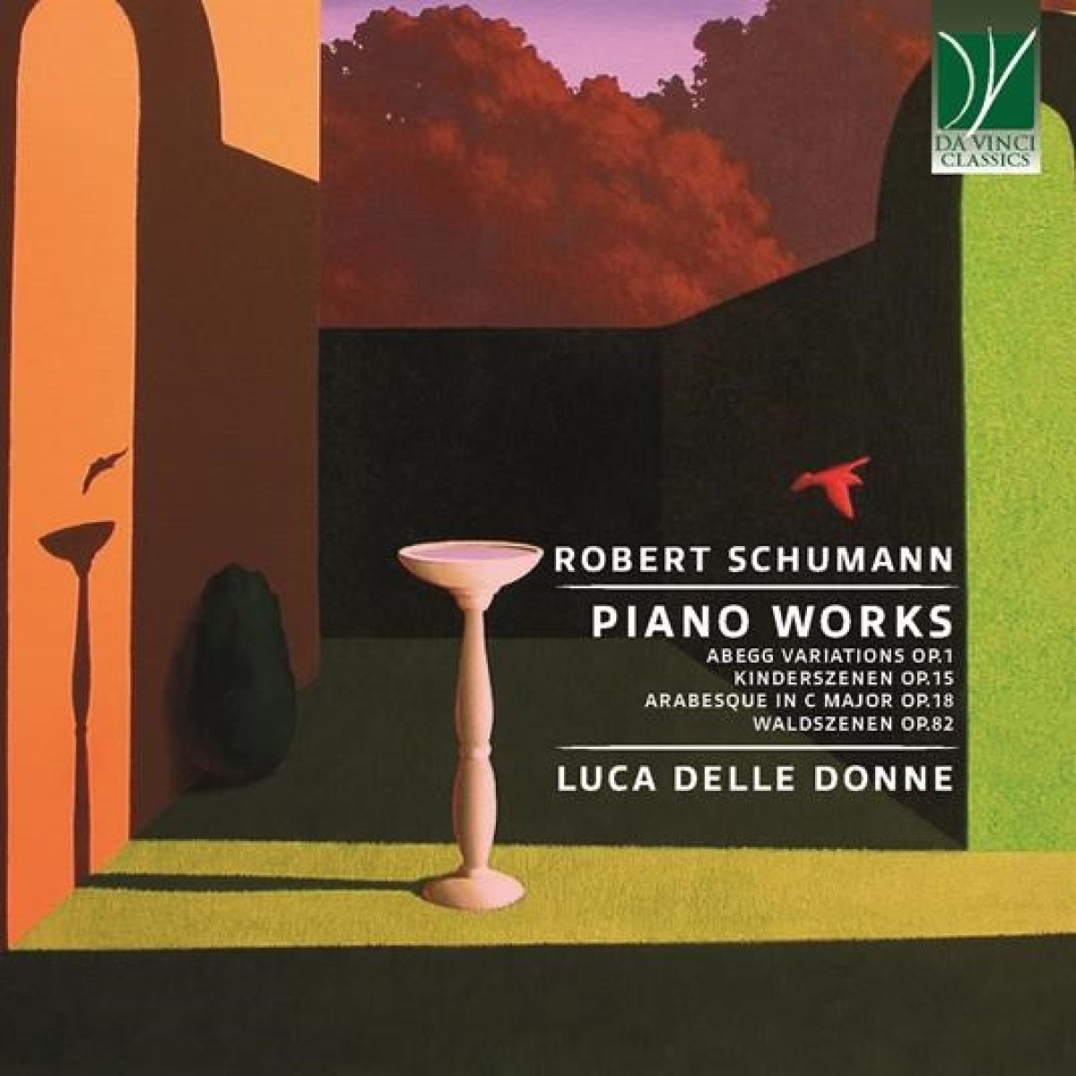 Afbeelding van Luca Delle Donne - Schumann: Piano Works (Abegg Variations Op.1, Kinderszenen Op.15, Arabesque In C Major Op.18, Waldszenen Op.82)