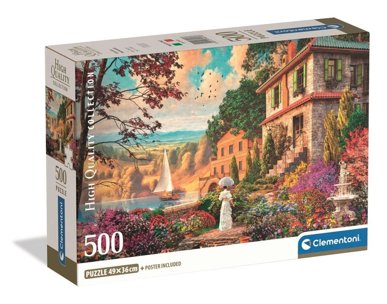 Afbeelding van Victorian Promenade - HQC (Compact Box 500 stukjes)