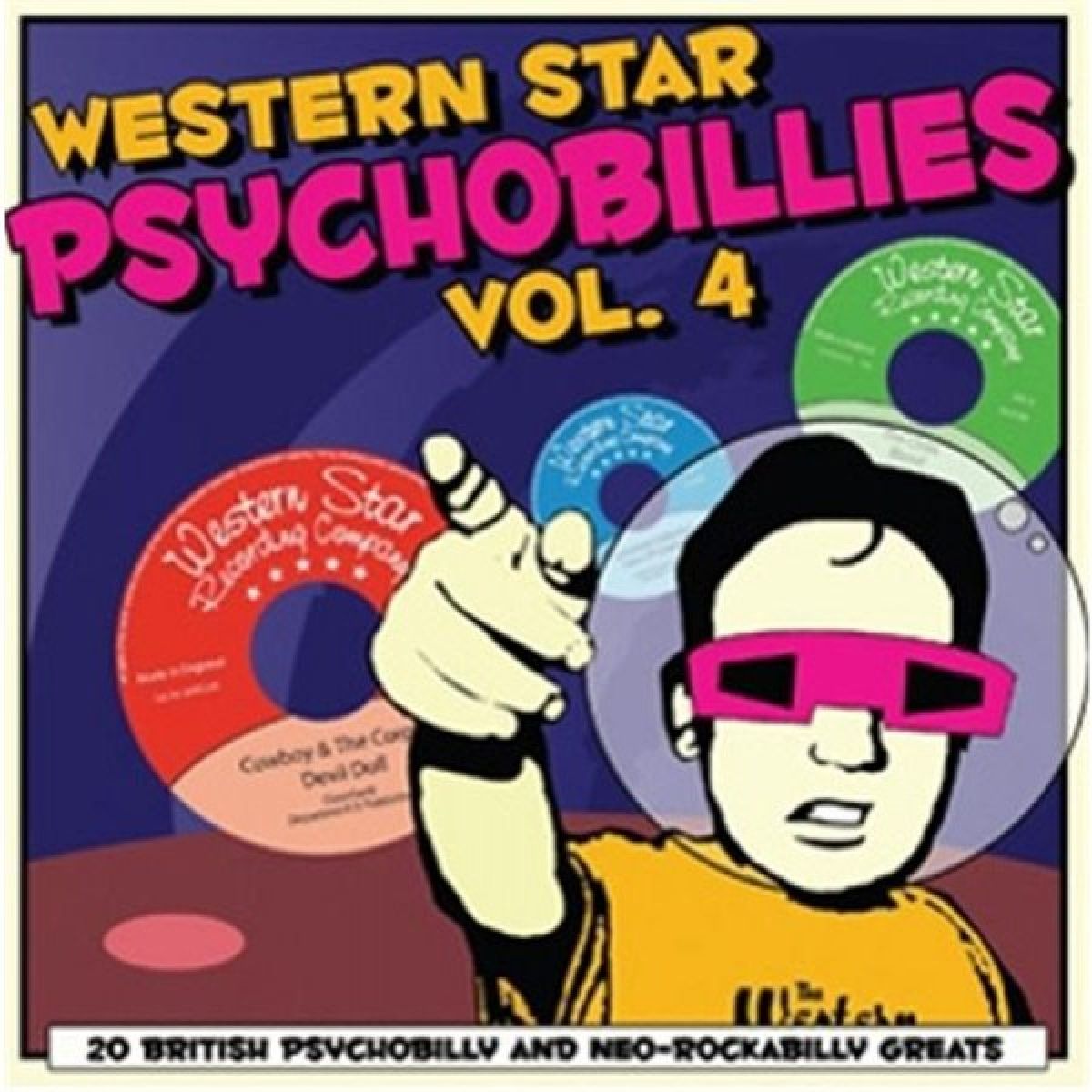 Afbeelding van Various Artists - Western Star Psychobillies Vol. 4