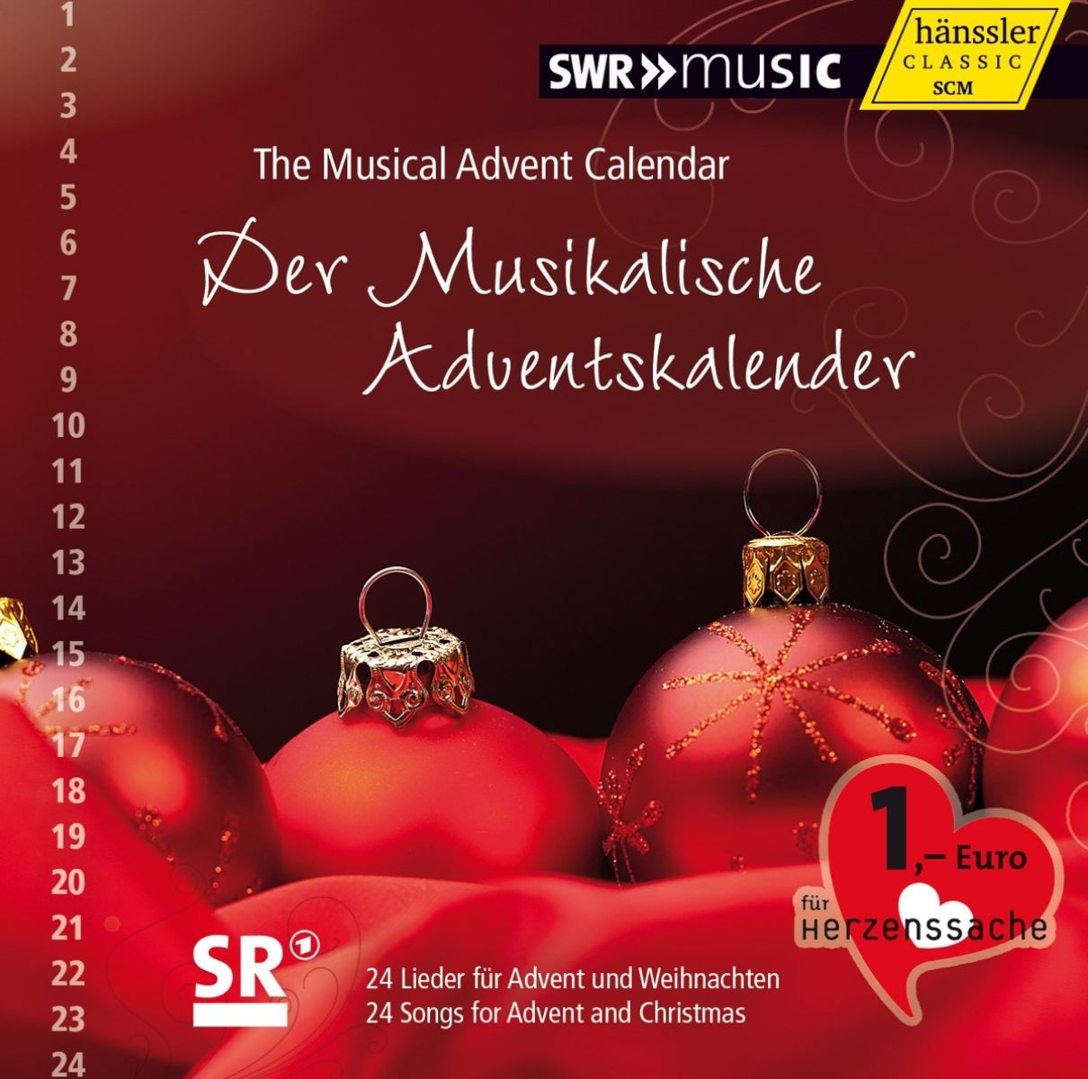 Afbeelding van Various Artists - Musik. Adventskalender 2013