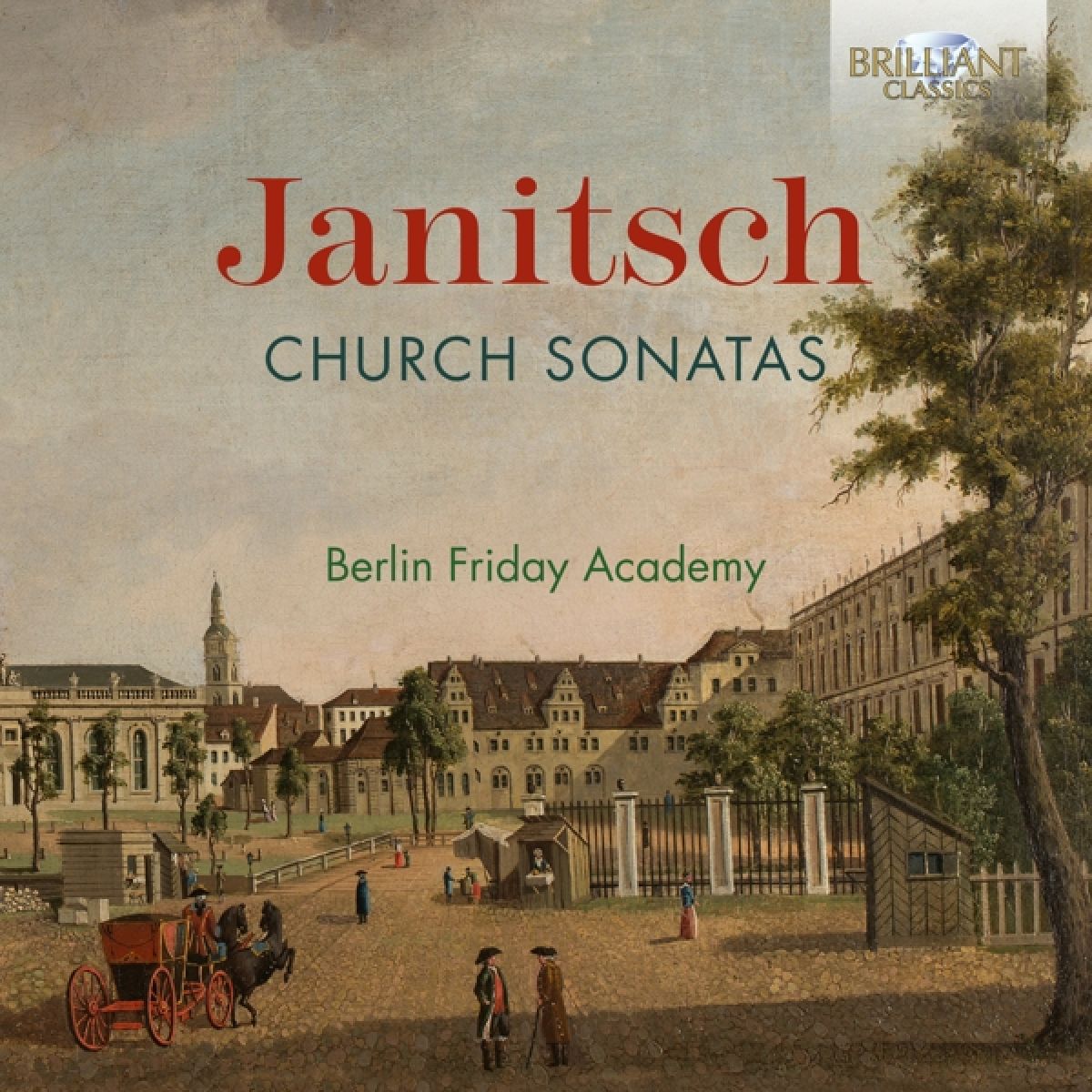 Afbeelding van Berlin Friday Academy - Janitsch: Church Sonatas