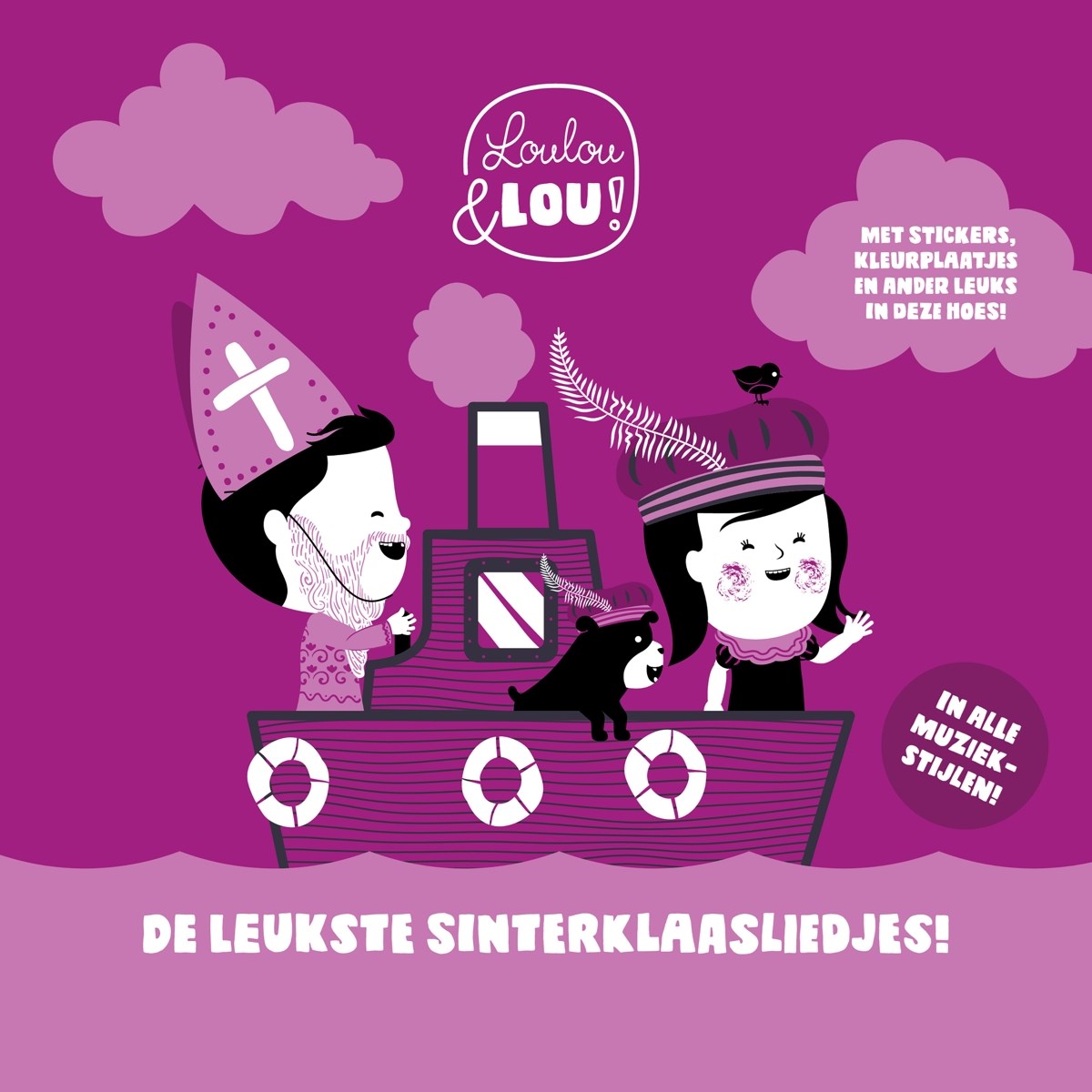 Afbeelding van Loulou En Lou - Sinterklaasliedjes In Alle Stijlen
