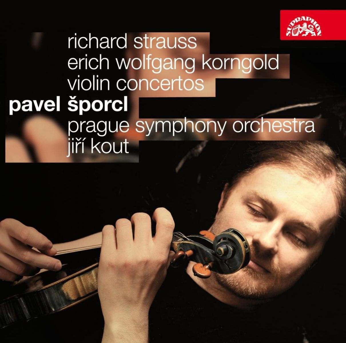 Afbeelding van Pavel Šporcl, Prague Symphony Orchestra - Violin Concertos
