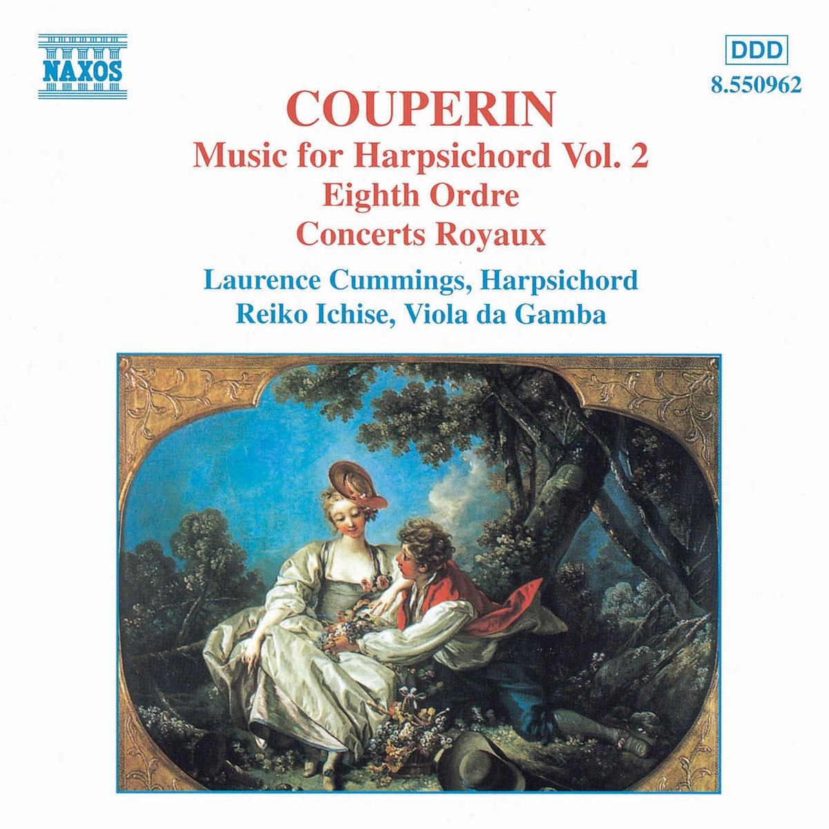 Afbeelding van Laurence Cummings & Reiko Ichise - Couperin: Music For Harpsichord Vol.2 - Eighth Ordre, Concerts Royaux