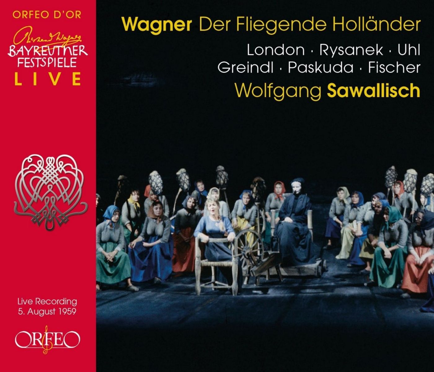 Leonie Rysanek, George London, Bayerische Staatsoper, Wolfgang Sawallisch - Wagner: Der Fliegende Holländer