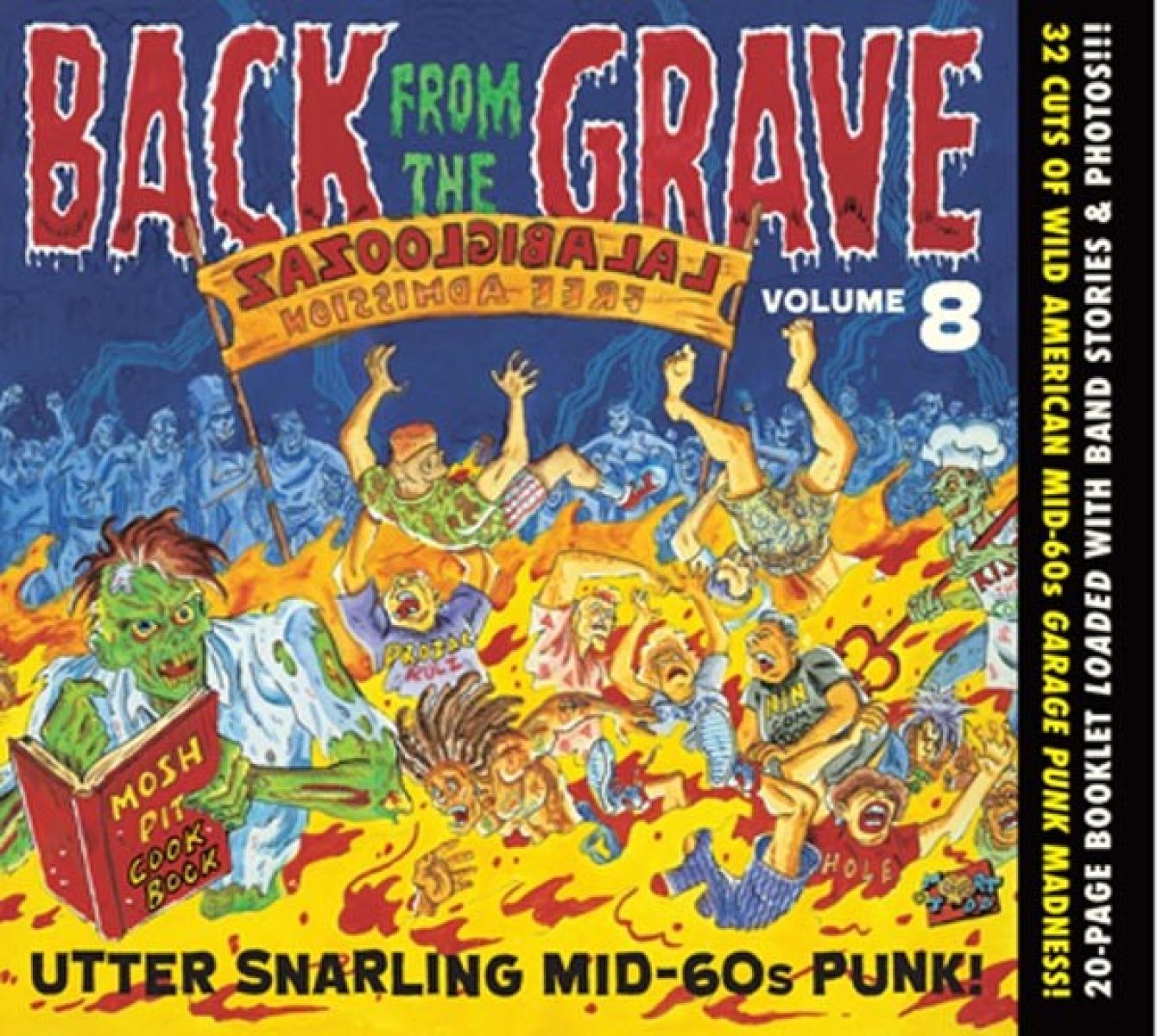 Afbeelding van Various Artists - Back From The Grave Volume Eight (Utter Snarling Mid-60s Garage Punk!)