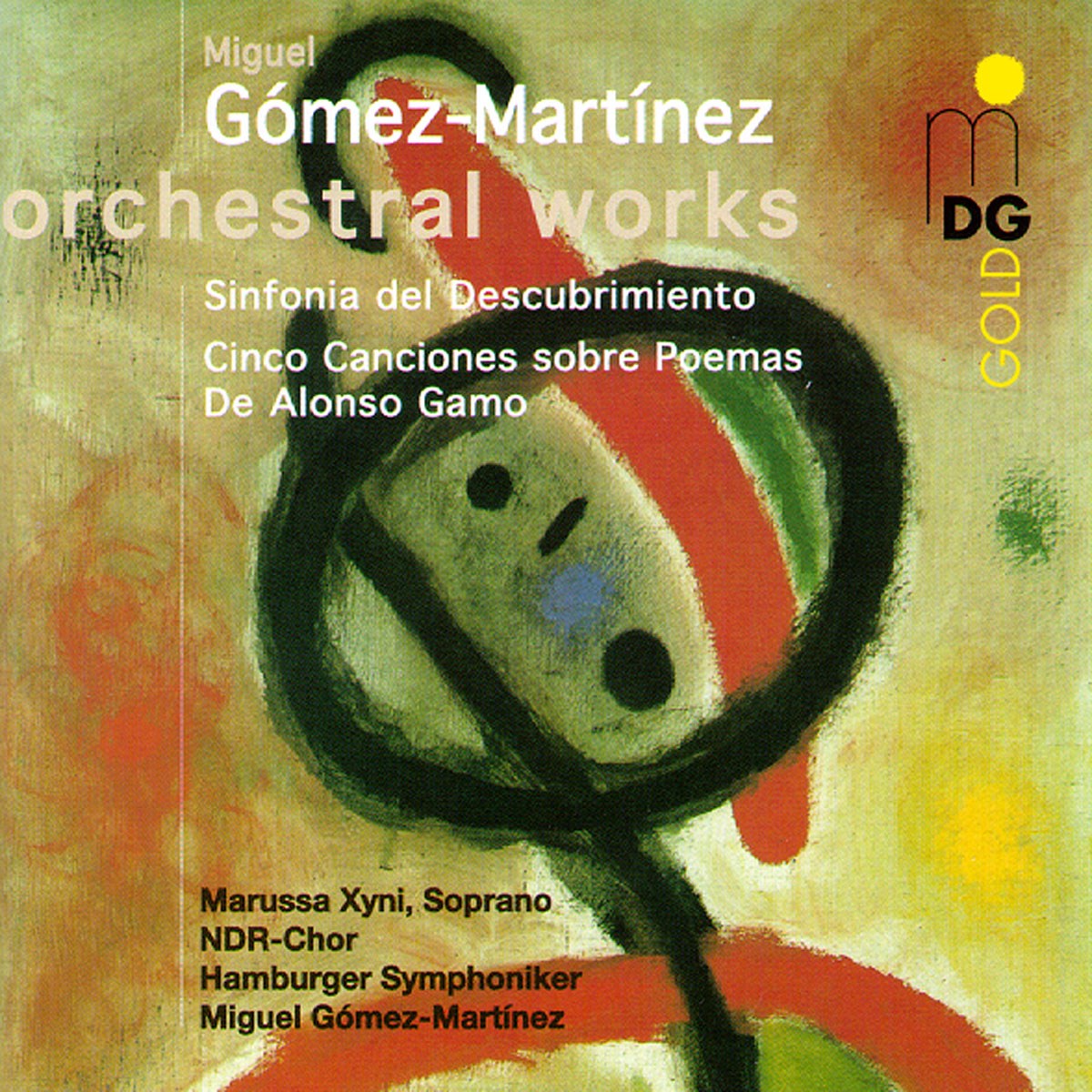 Afbeelding van Hamburger Symphoniker, Miguel Gómez-Martinez - Gómez-Martinez: Orchestral Works