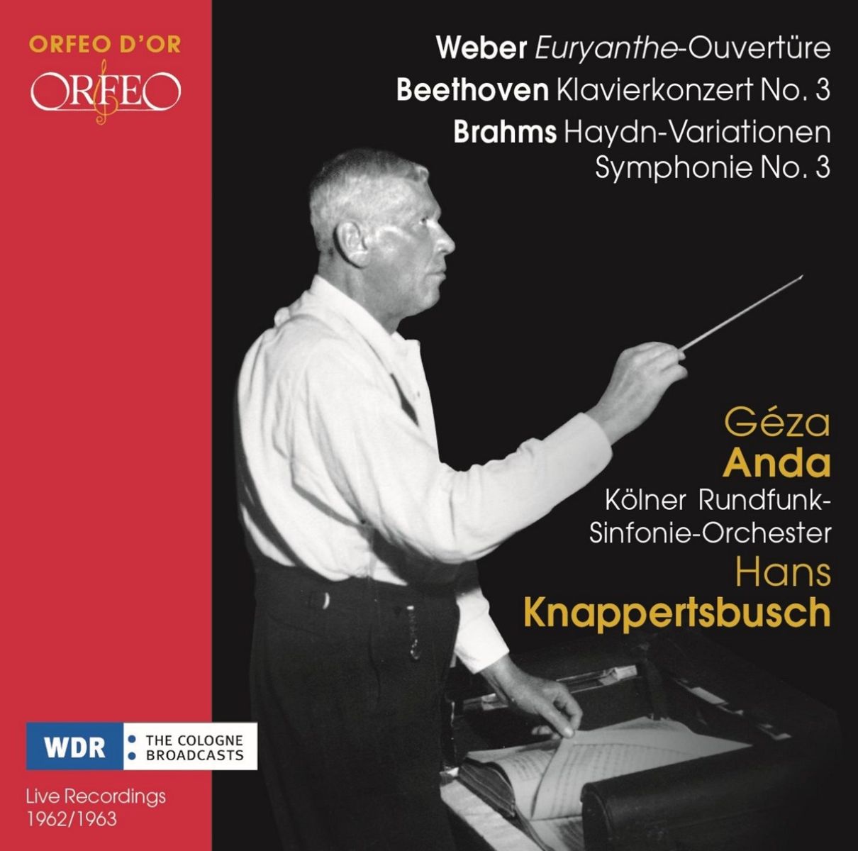 Kölner Fundfunk-Sinfonie-Orchester, Géza Anda - Haydn: Euryanthe-Ouverture/Piano Concerto No.3/Haydn-Variations/Symphony No.3