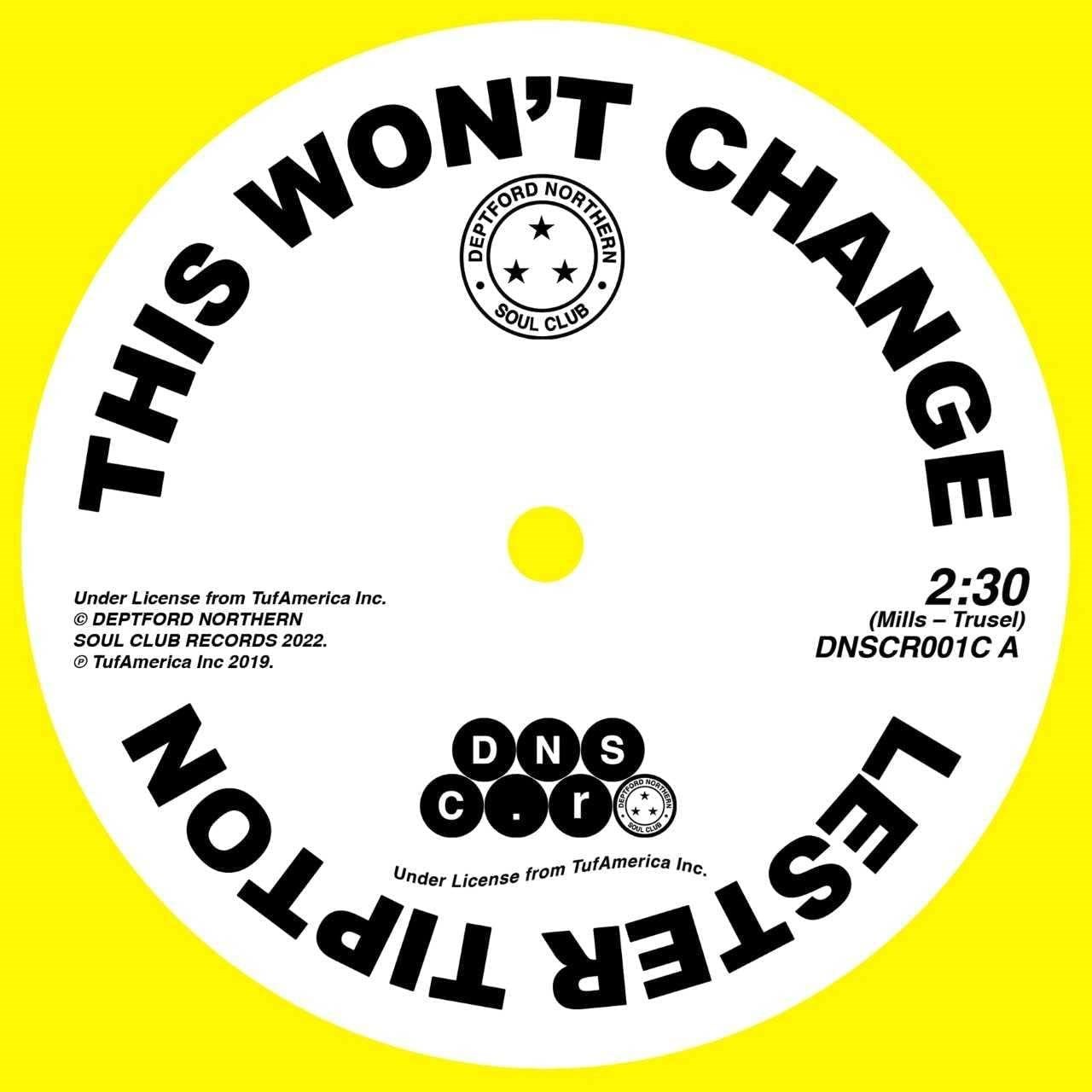 Afbeelding van Lester Tipton & Edward Hamilton And Arabians - This Won't Change / Baby Don't You Weep