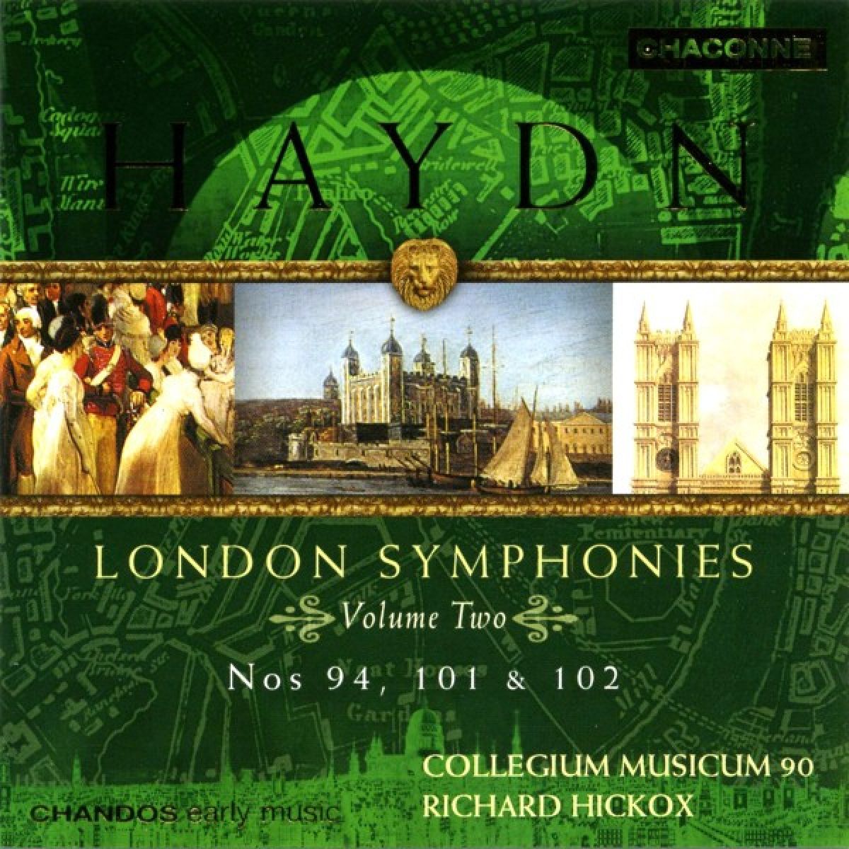 Afbeelding van Collegium Musicum 90, Richard Hickox - Haydn: London Symphonies, Volume Two