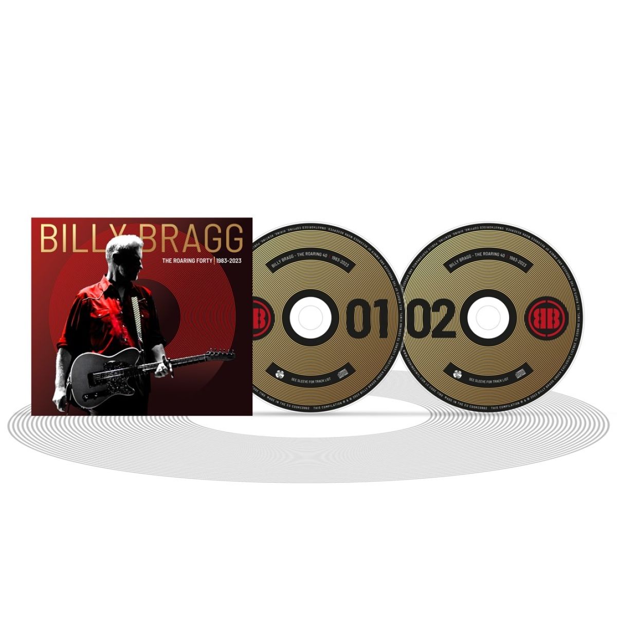 Afbeelding van Billy Bragg - The Roaring Forty - 1983-2023