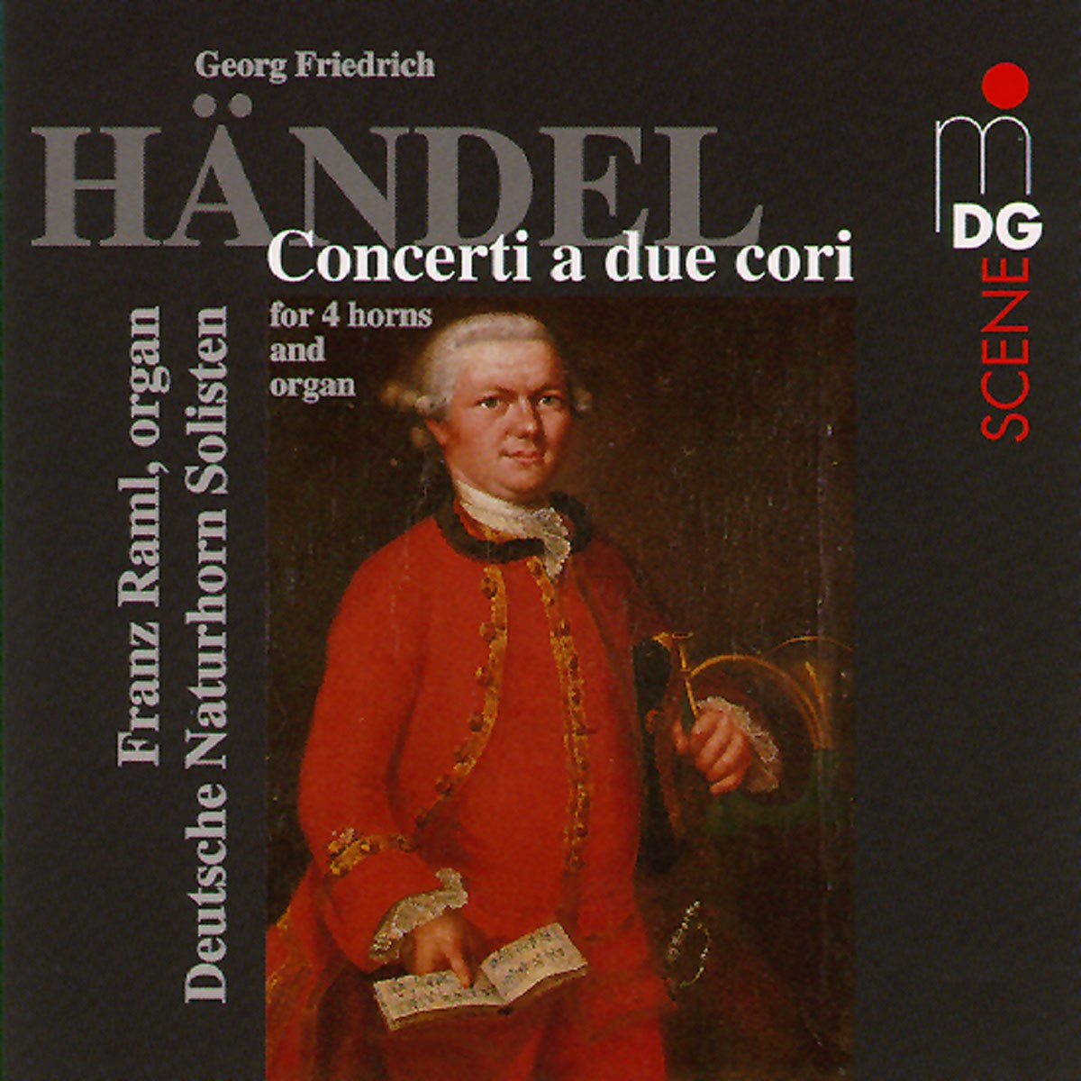 Afbeelding van Deutsche Naturhorn Solisten, Franz Raml - Händel: Concerti A Due Cori