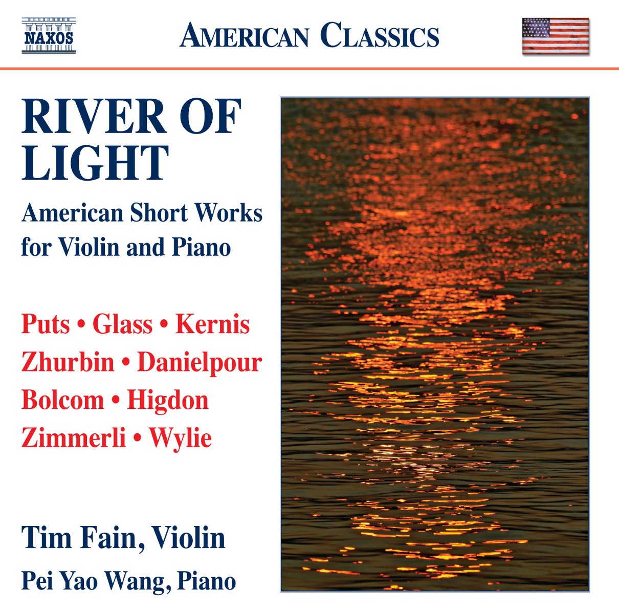 Tim Fain & Wang Pei-Yao - River Of Light: American Short Works For Violin And Piano
