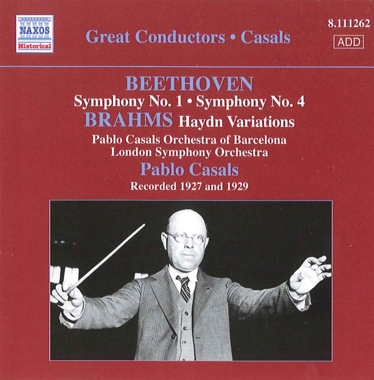 Pablo Casals - Symph. 1&4 | Haydn Variations