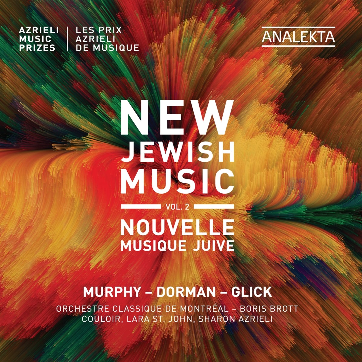 Orchestre Classique de Montreal, Boris Brott, Couloir, Lara St. John, Sharon Azrieli - Azrieli Music Prizes: New Jewish Music Vol. 2