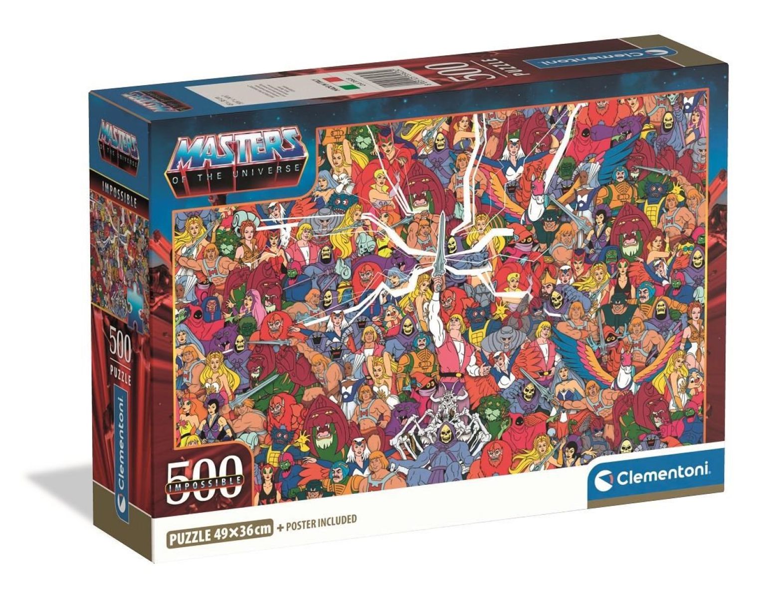 Afbeelding van Masters Of The Universe - Impossible Puzzle (Compact Box 500 stukjes)