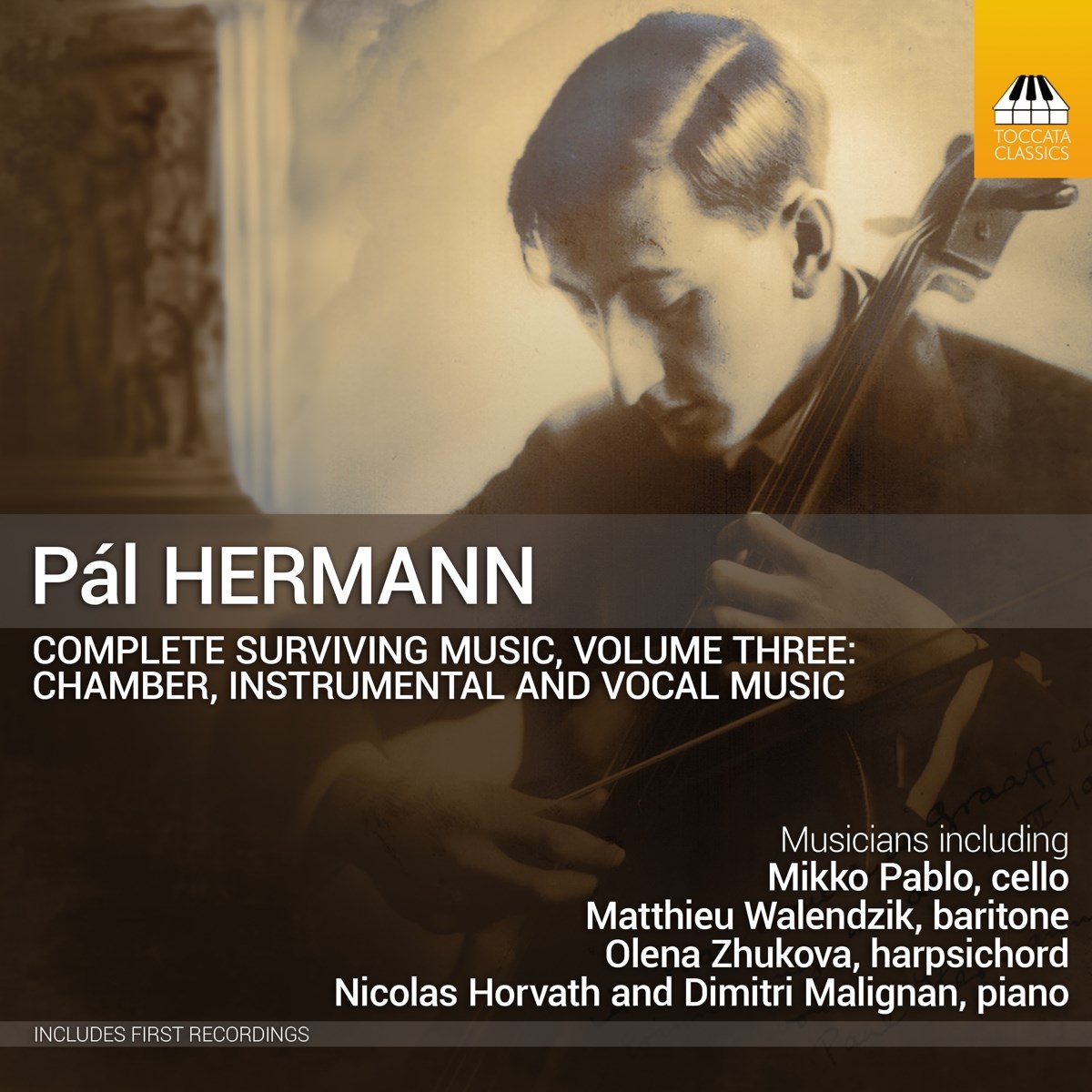 Afbeelding van Various Artists - Hermann: Complete Surviving Music, Vol. 3 - Chamber, Instrumental And Vocal Music